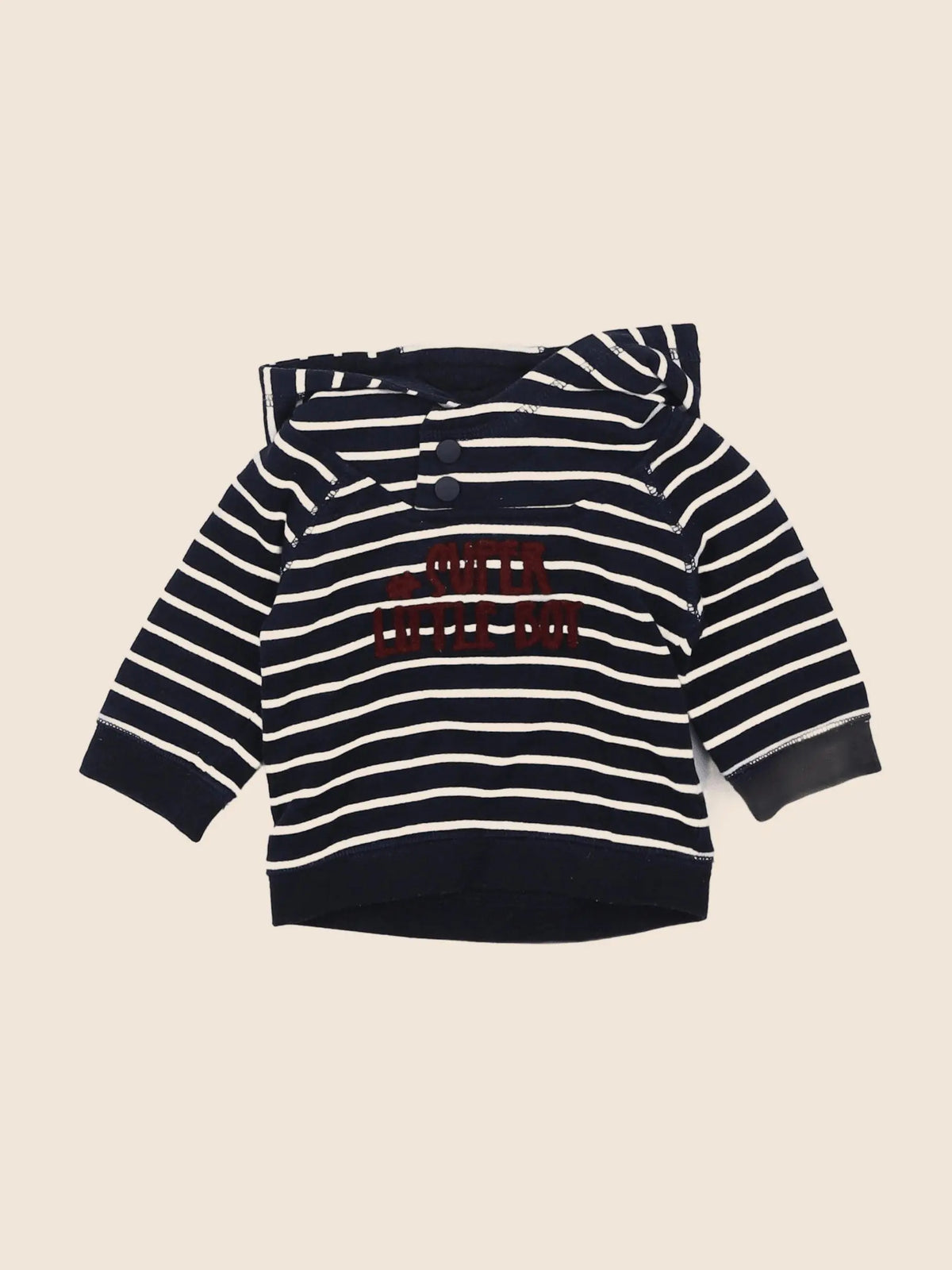 Vertbaudet - sweat bleu - 3 mois