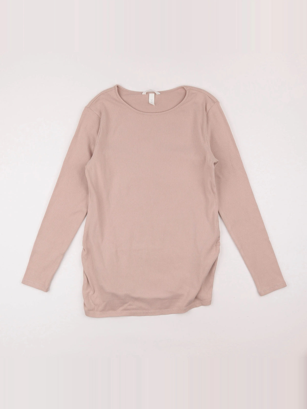 H&M - tee-shirt grossesse rose - m
