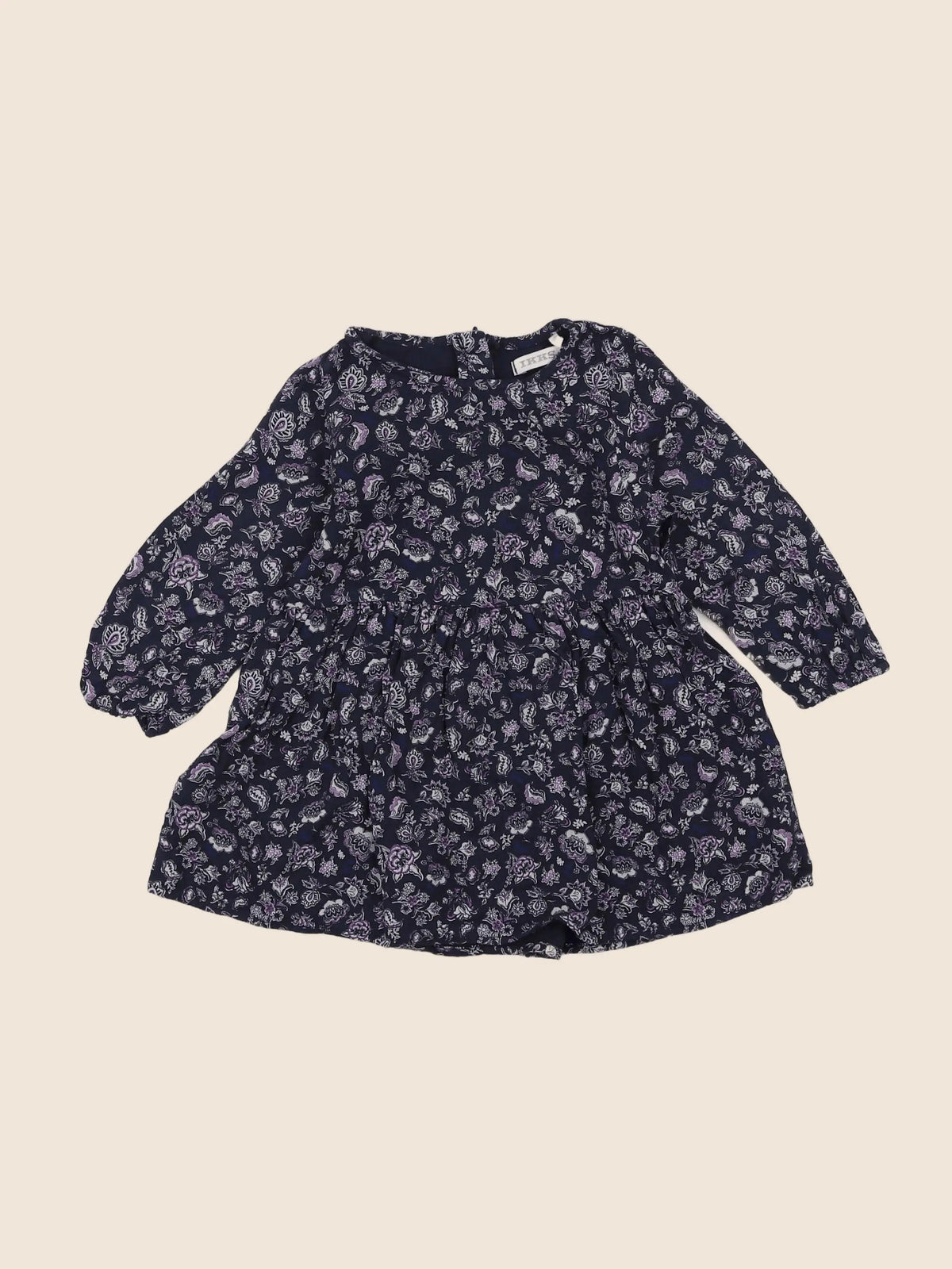 IKKS - robe violet - 12 mois