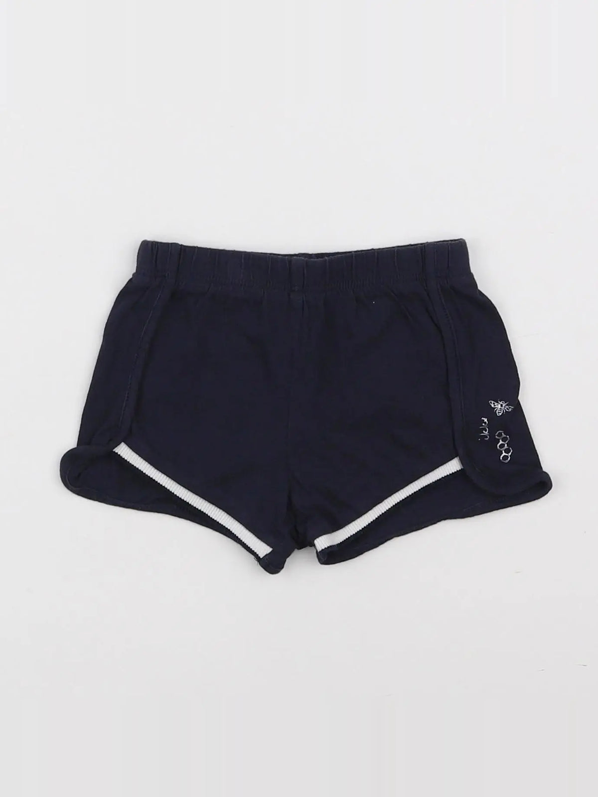 IKKS - short bleu - 6 mois