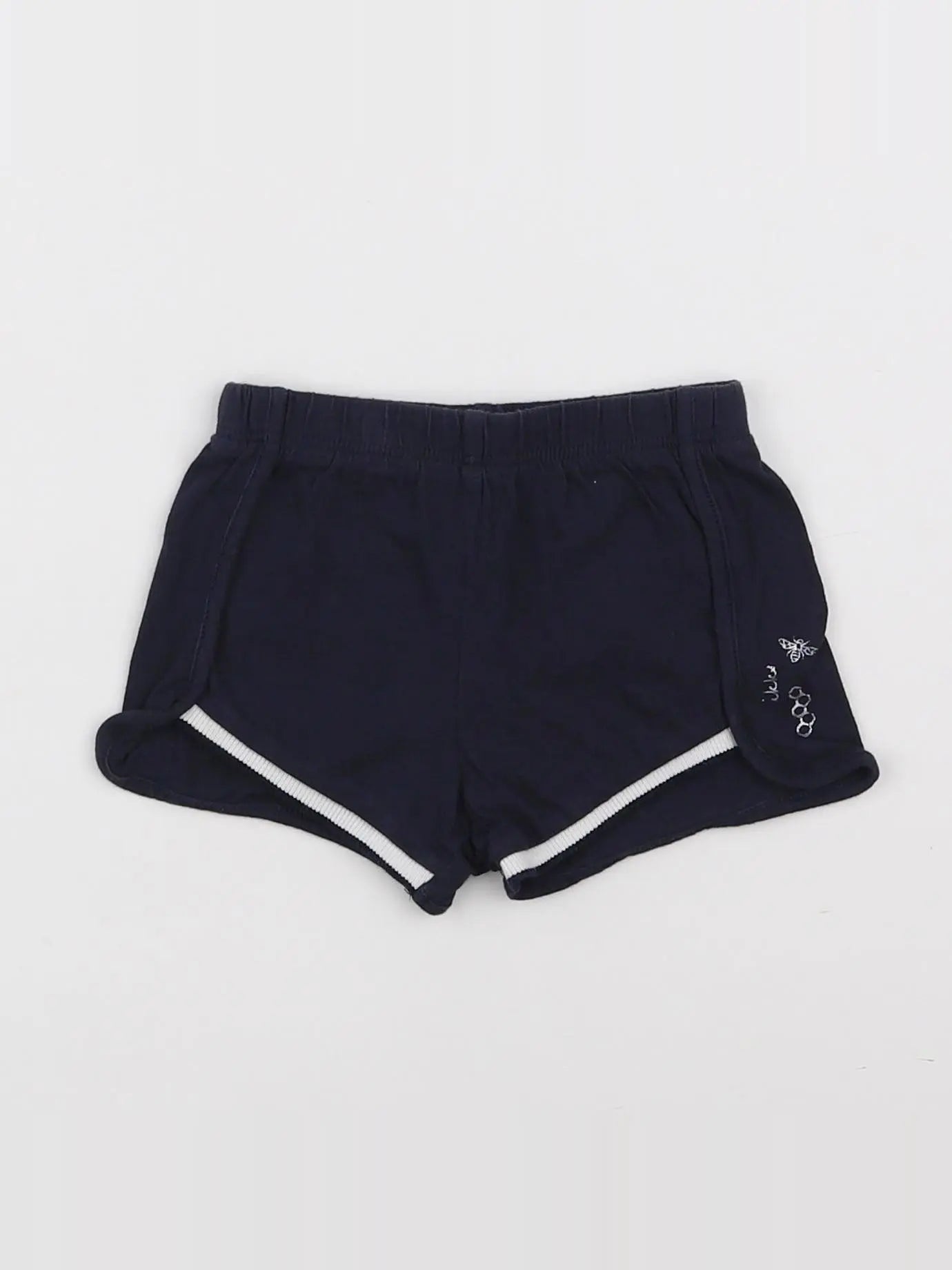 IKKS - short bleu - 6 mois