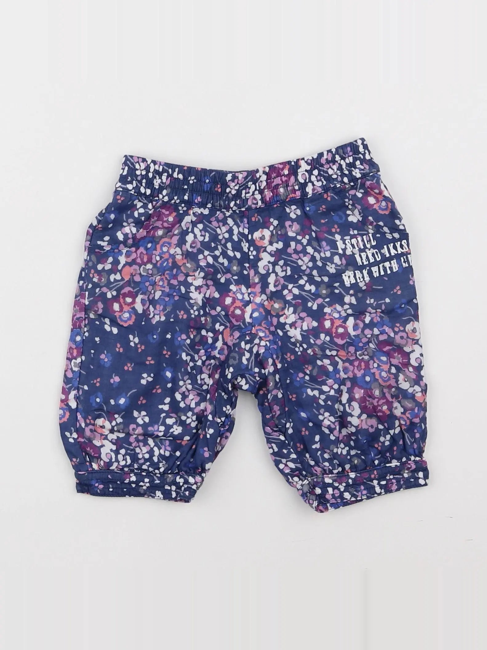 IKKS - short violet - 6 mois