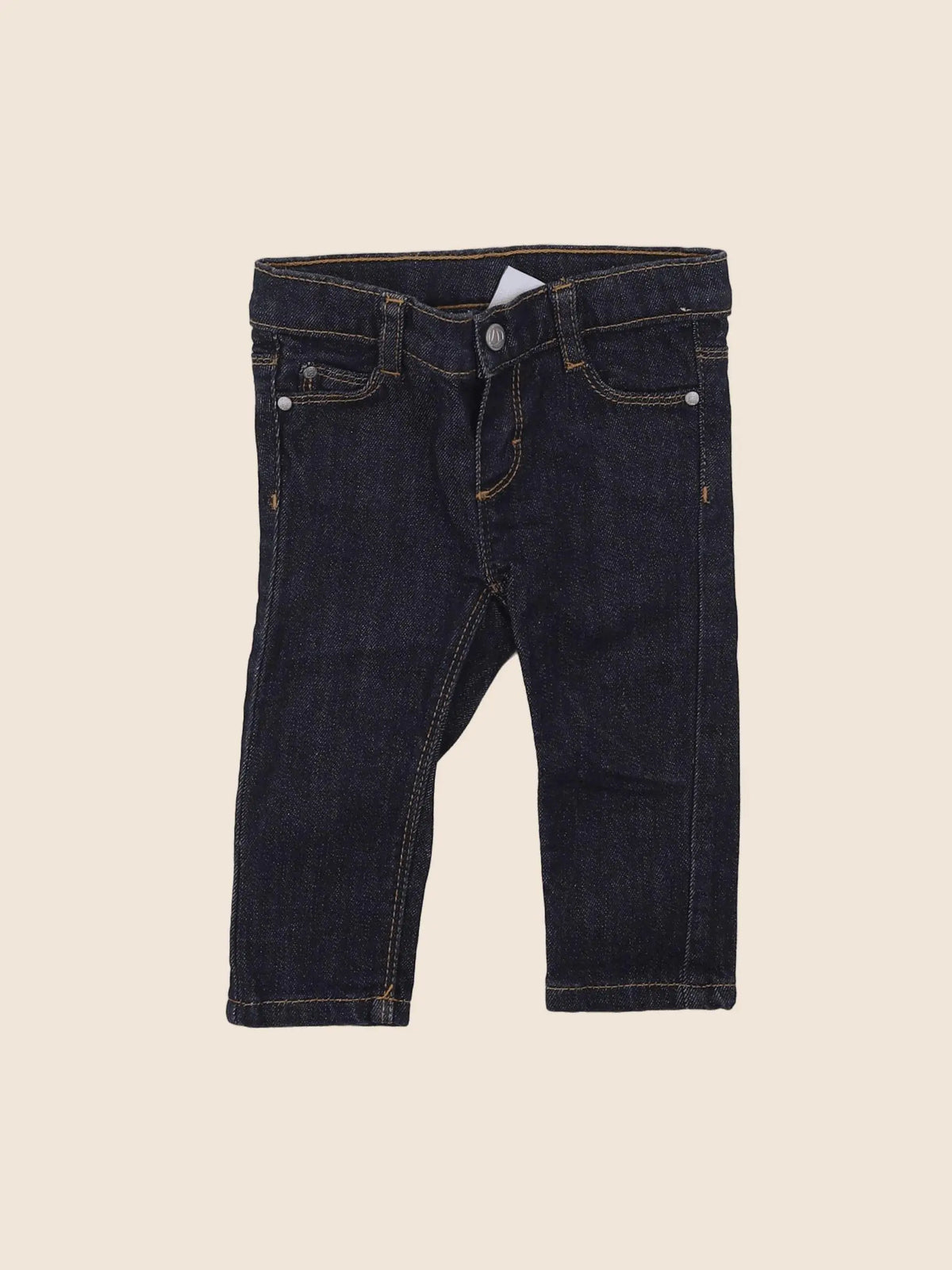 Petit Bateau - jean bleu - 6 mois