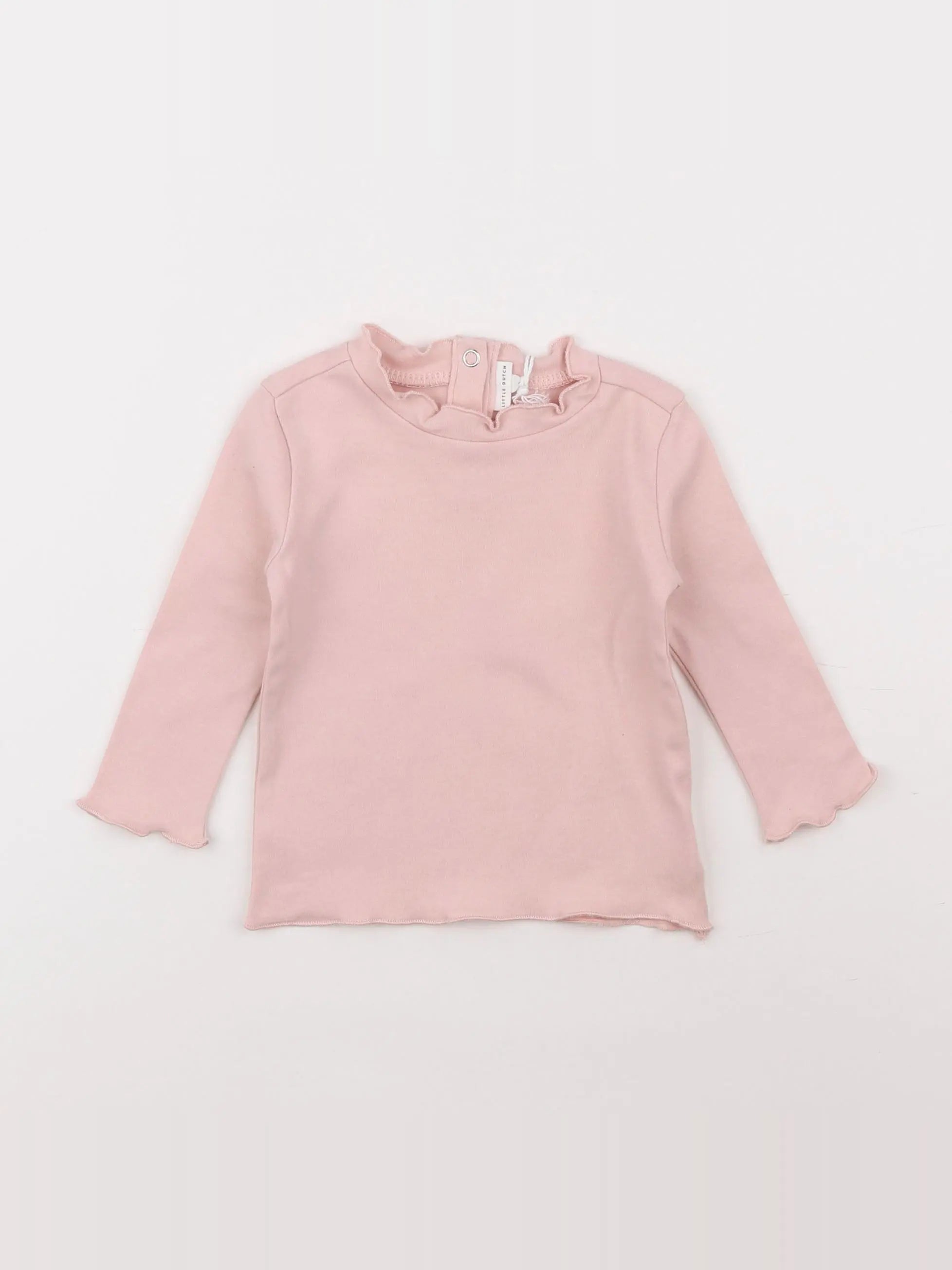 Little Dutch - tee-shirt rose - 3/6 mois