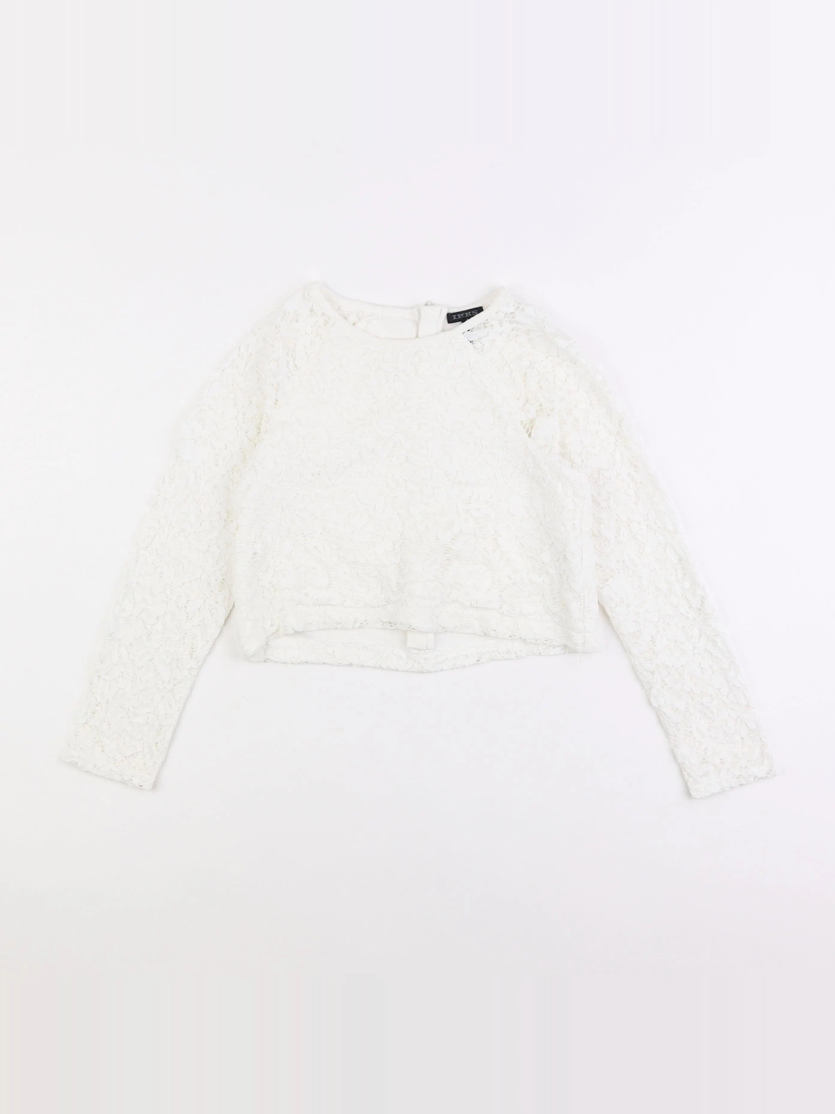 IKKS - blouse blanc - 8 ans