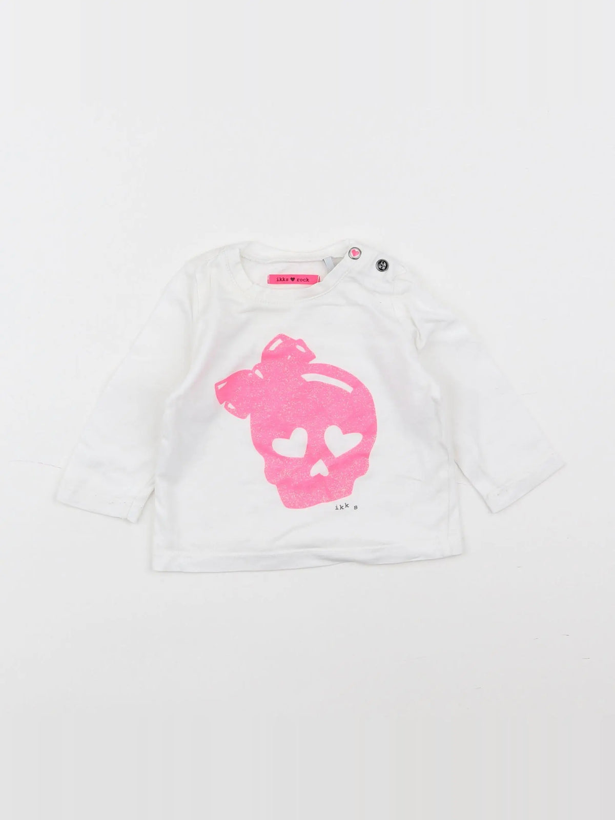 IKKS - tee-shirt blanc - 3 mois