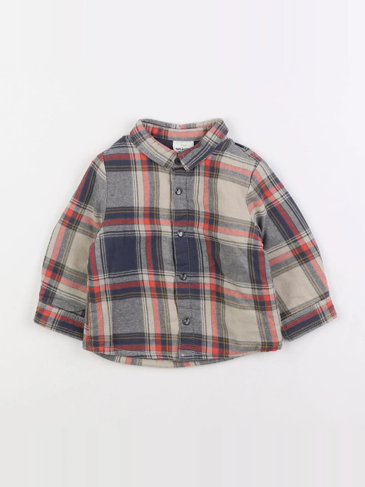 Tape à l'oeil - chemise multicolore - 12 mois