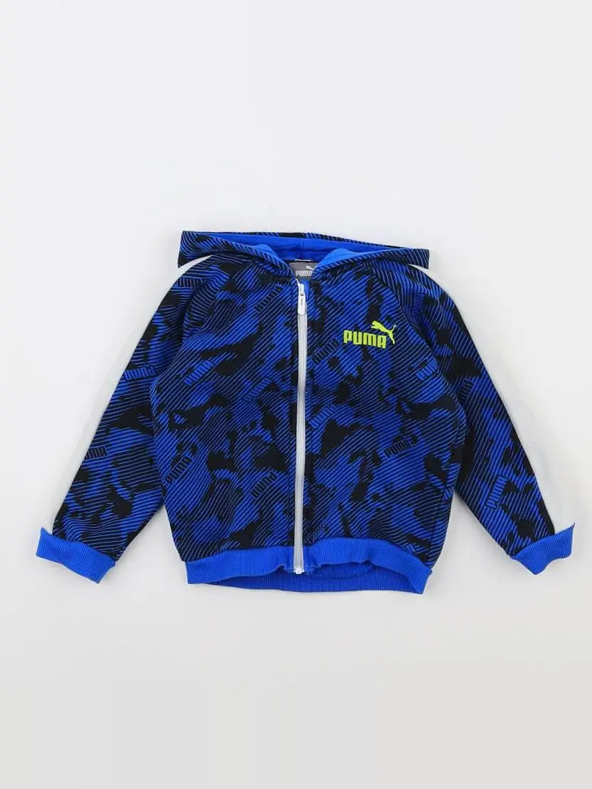Puma - sweat bleu - 12 mois