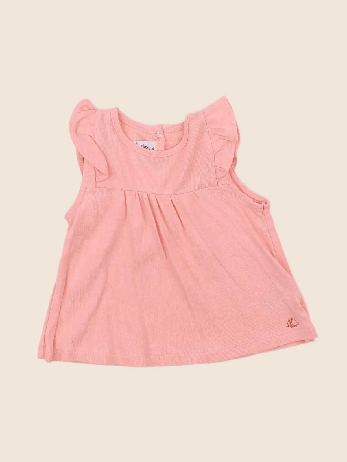 Petit Bateau - tee-shirt rose - 12 mois