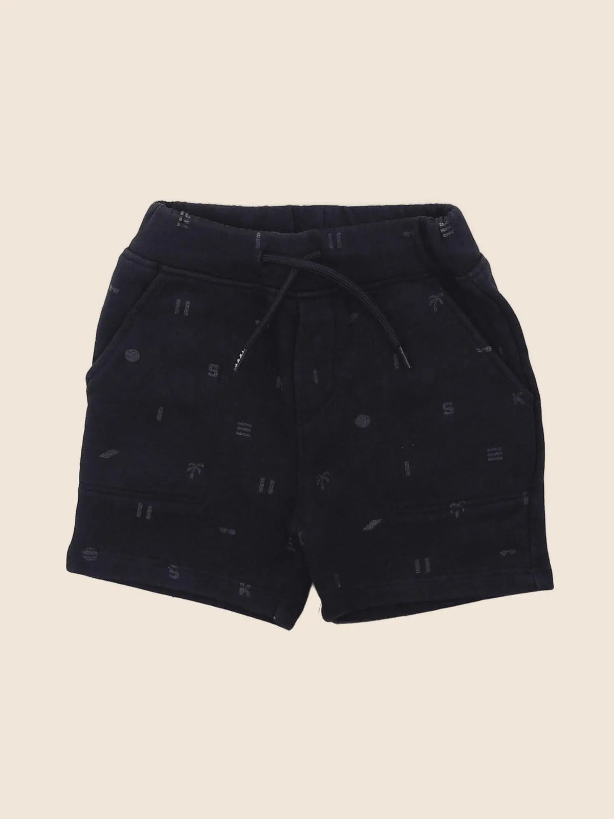 IKKS - short bleu - 12 mois