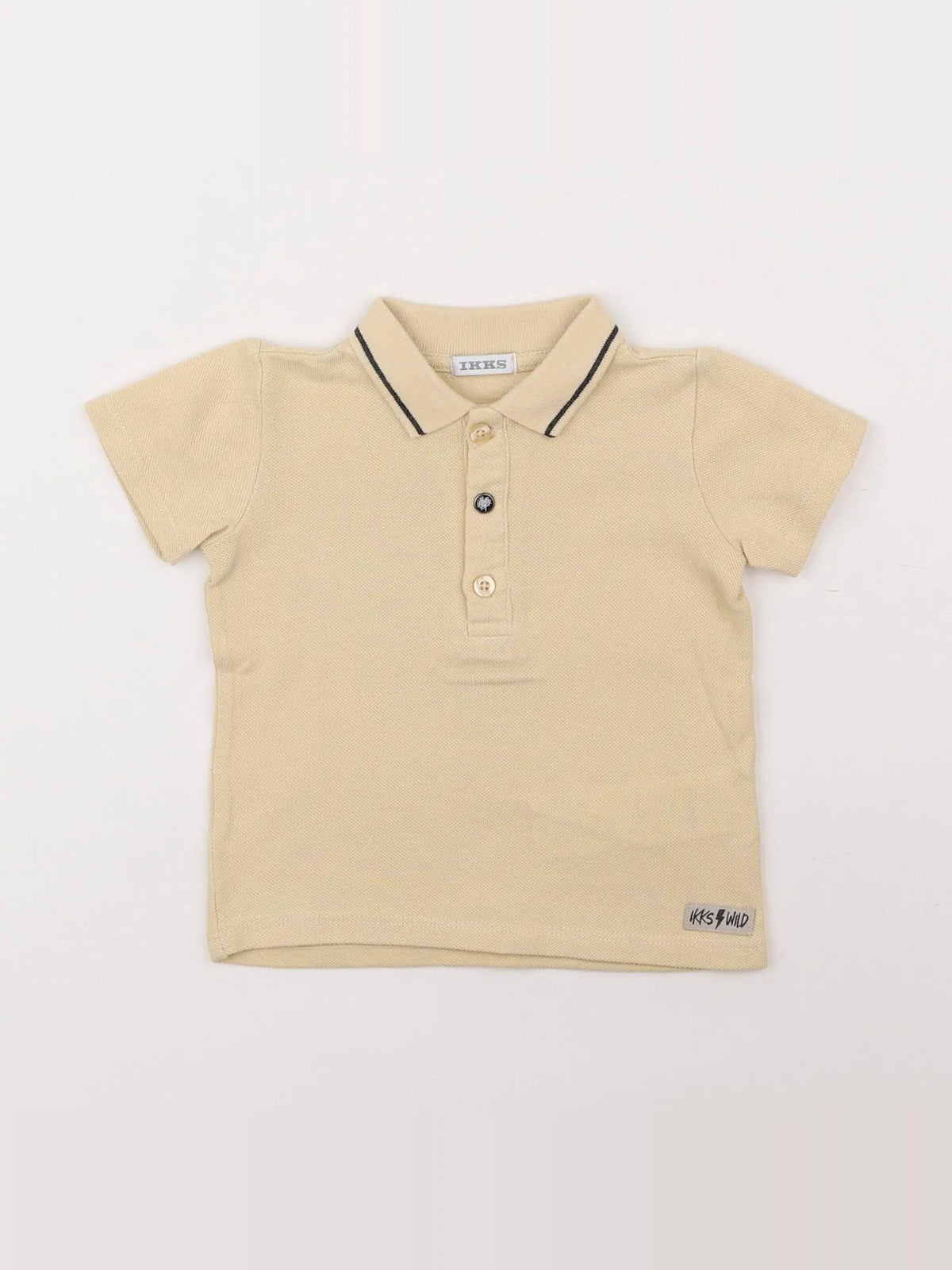 IKKS - polo jaune - 6 mois