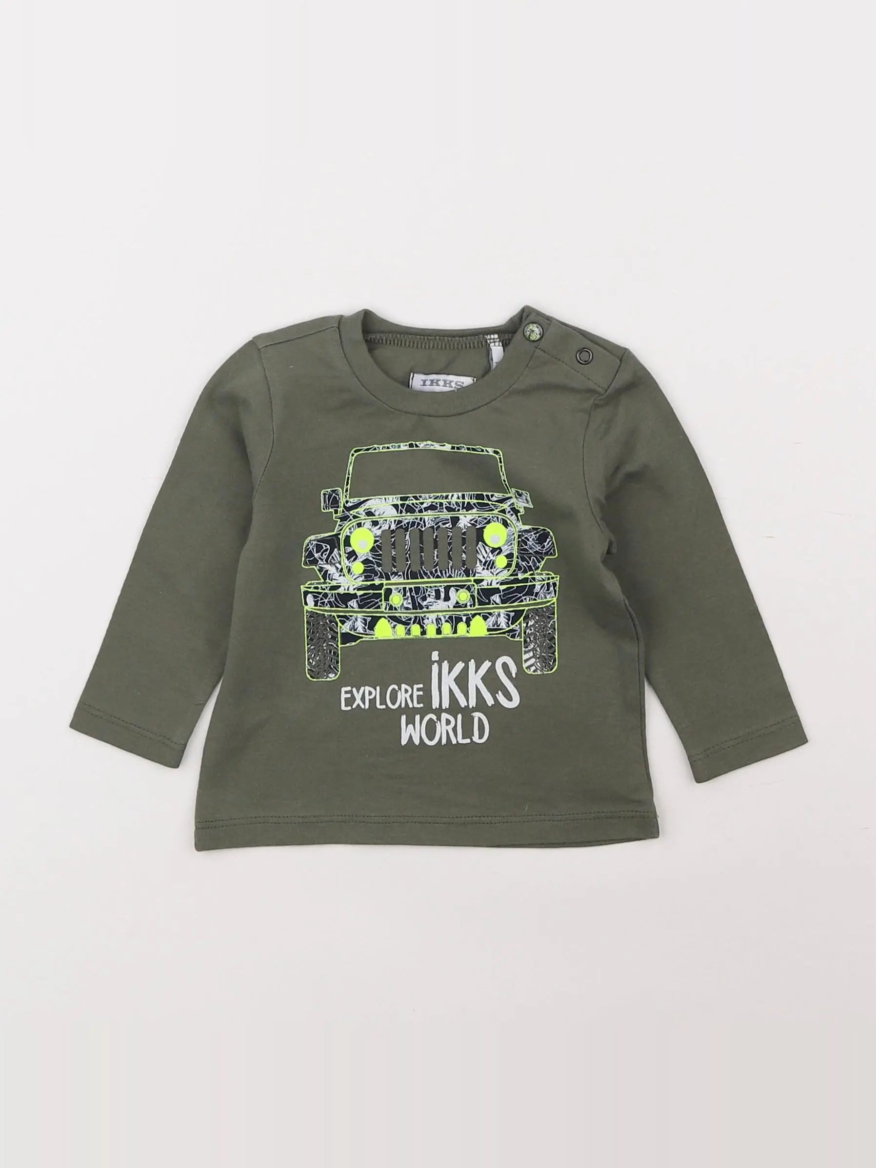 IKKS - tee-shirt vert - 3 mois