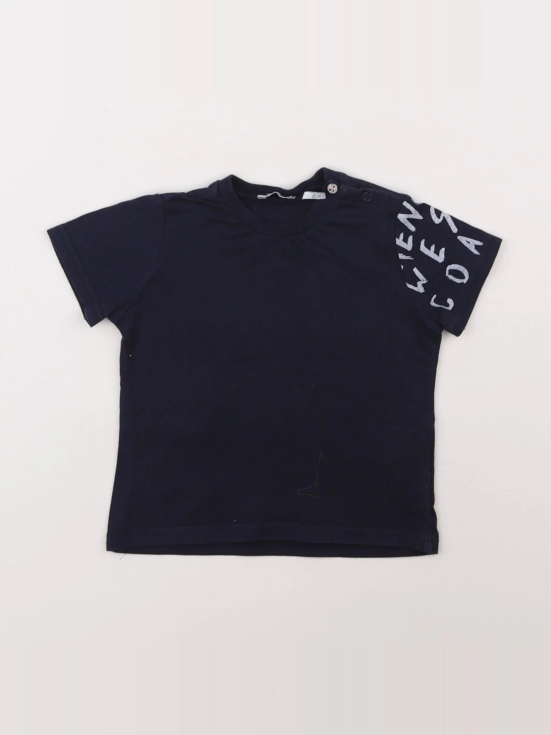 IKKS - tee-shirt bleu - 12 mois