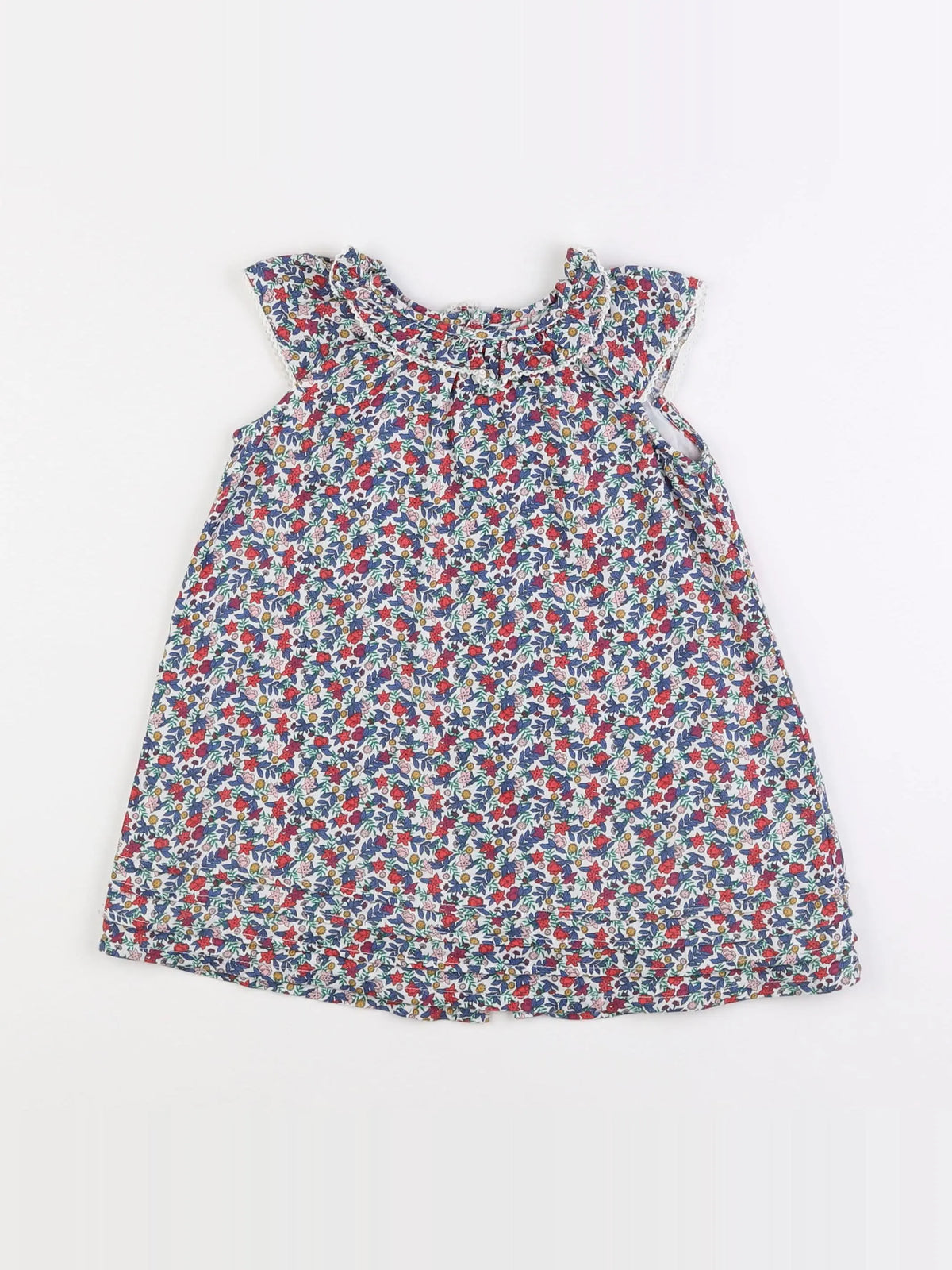Boutchou - robe bleu - 12 mois