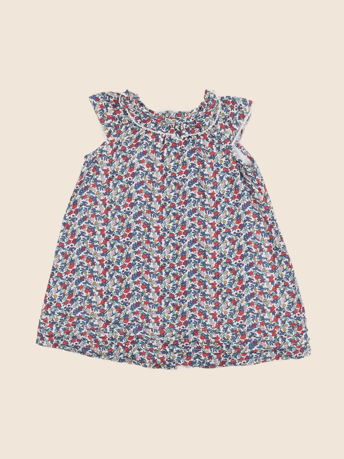 Boutchou - robe bleu - 12 mois