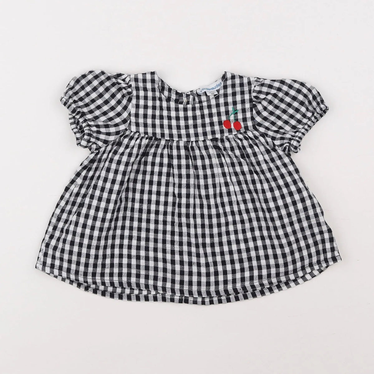 Vertbaudet - blouse noir - 6 mois
