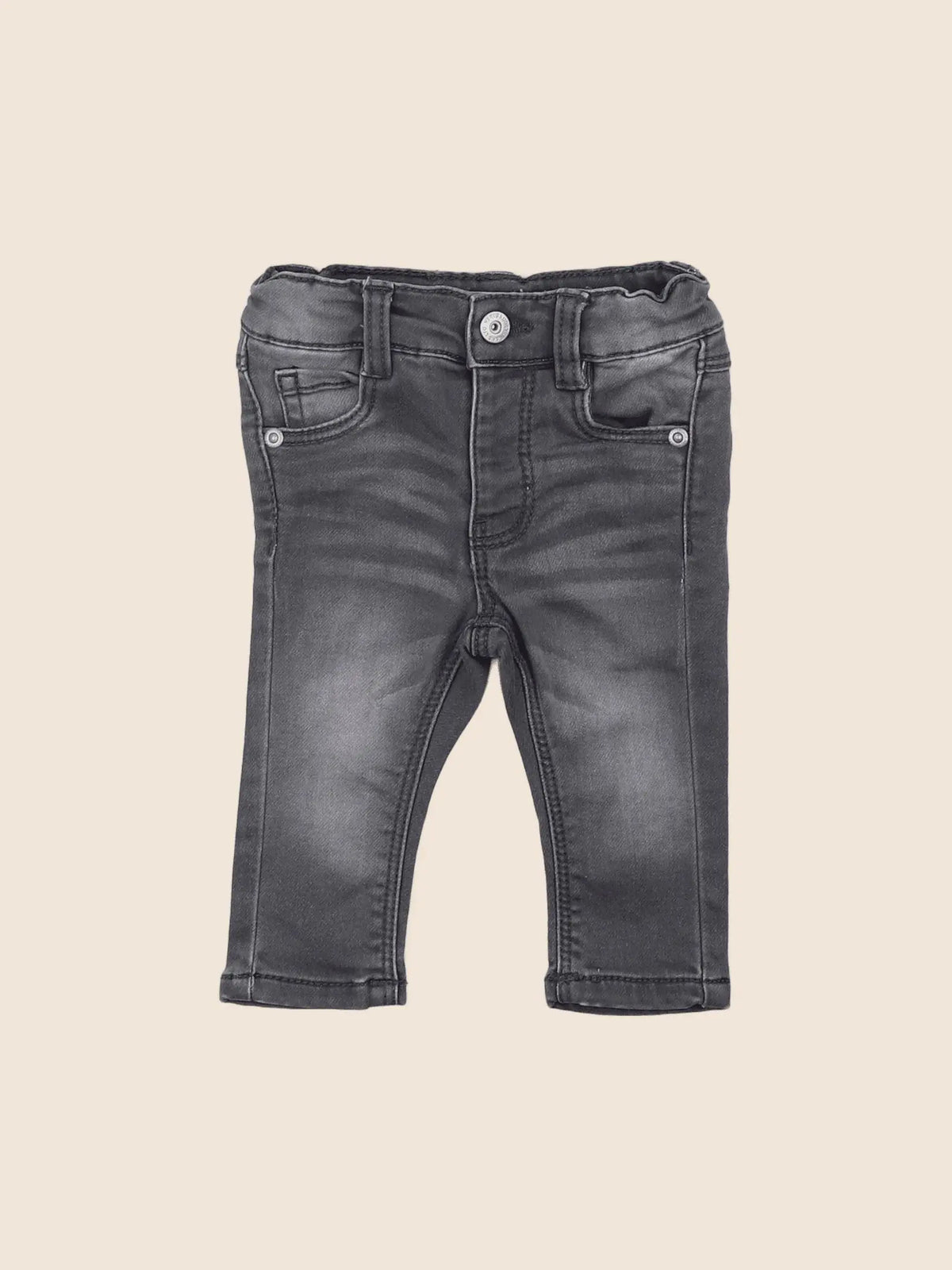 Vertbaudet - jean gris - 3 mois