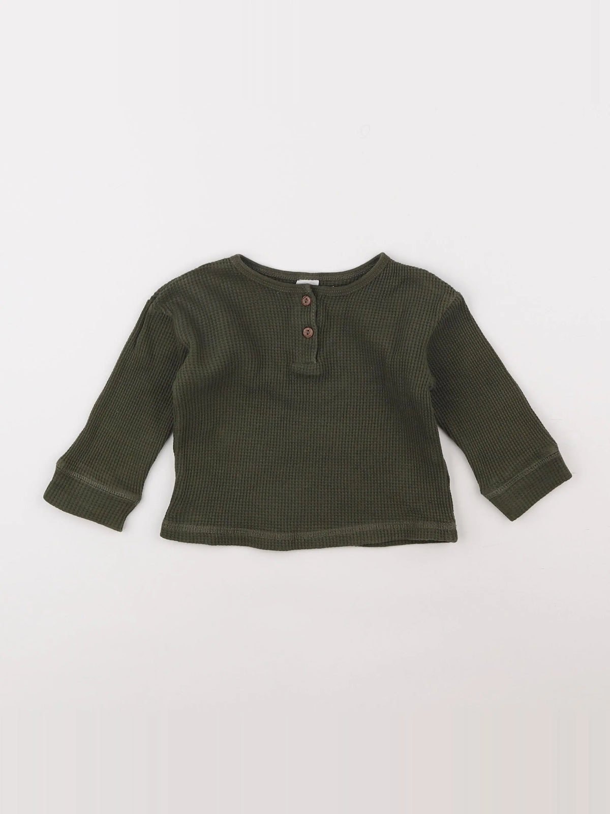 H&M - tee-shirt vert - 6/9 mois