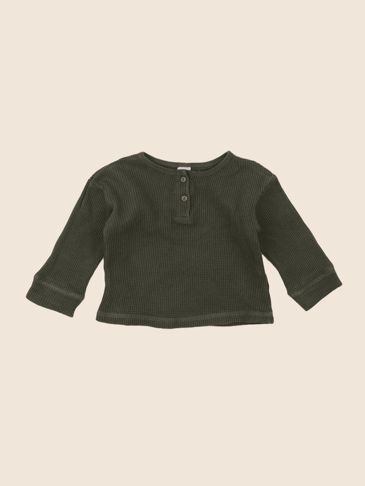 H&M - tee-shirt vert - 6/9 mois