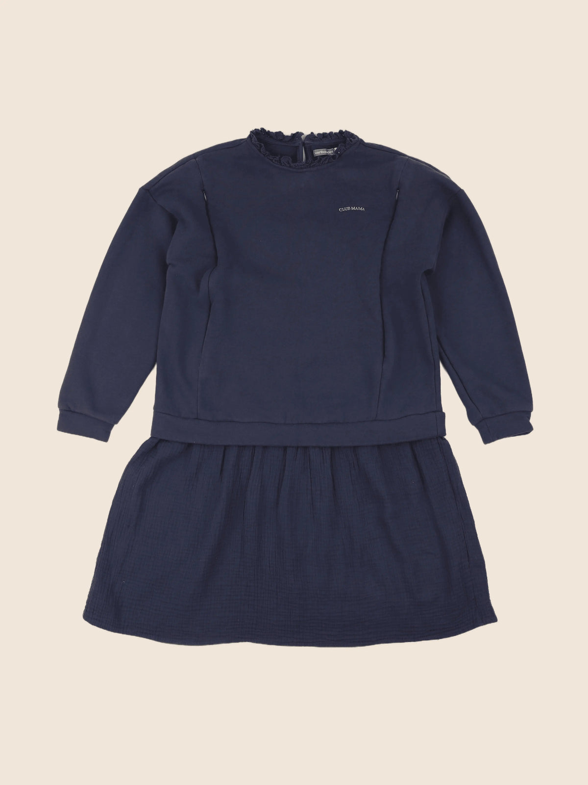 Vertbaudet - sweat grossesse bleu - 34 à 36