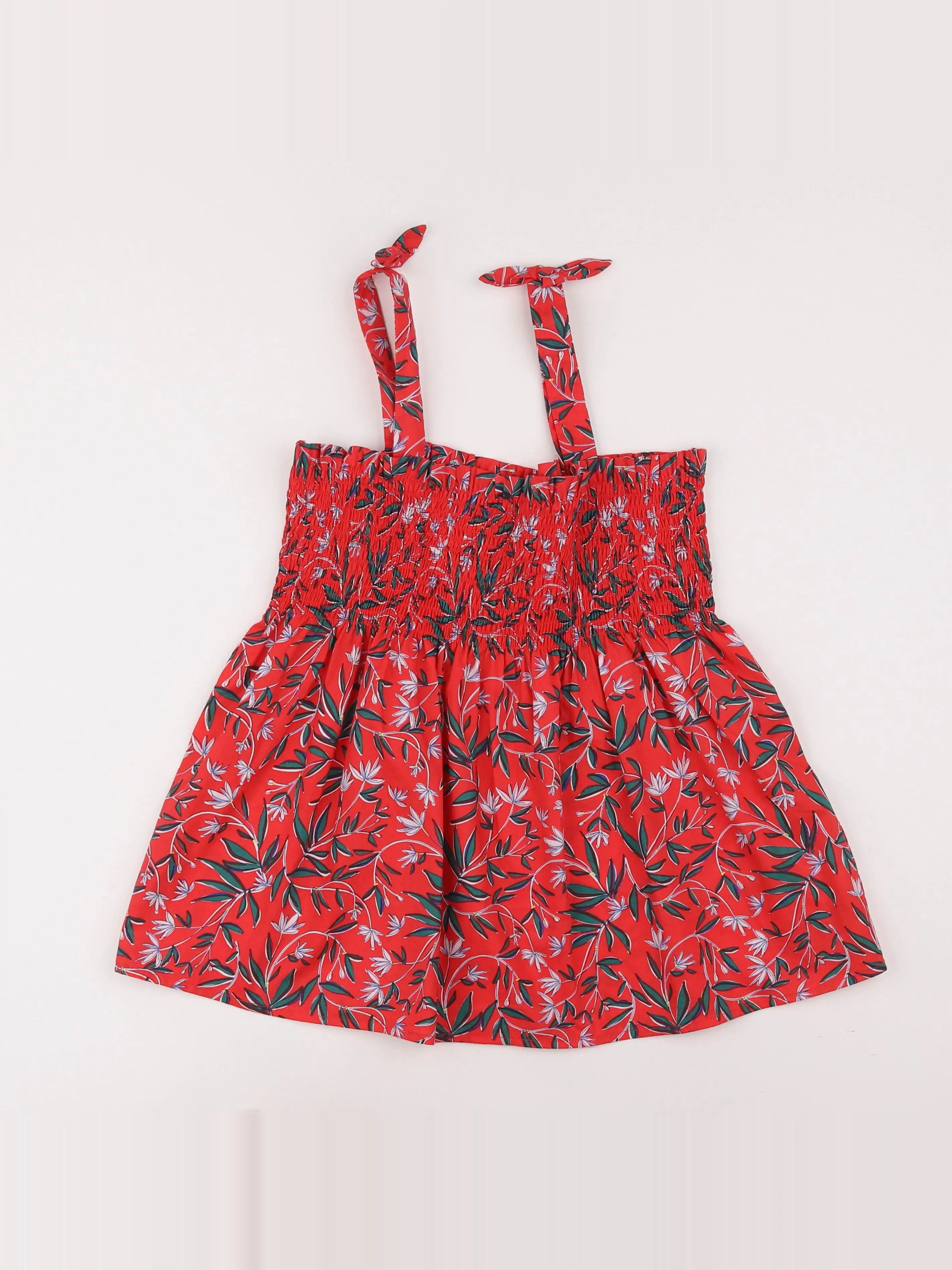 Vertbaudet - blouse rouge - 12 ans