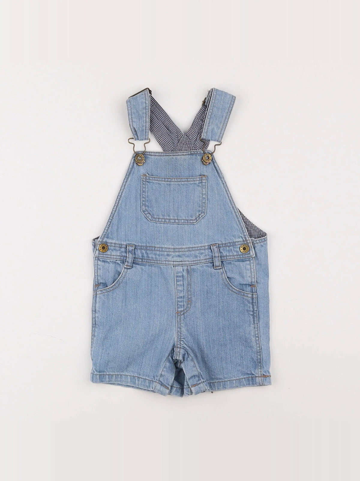 Boutchou - salopette bleu - 12 mois