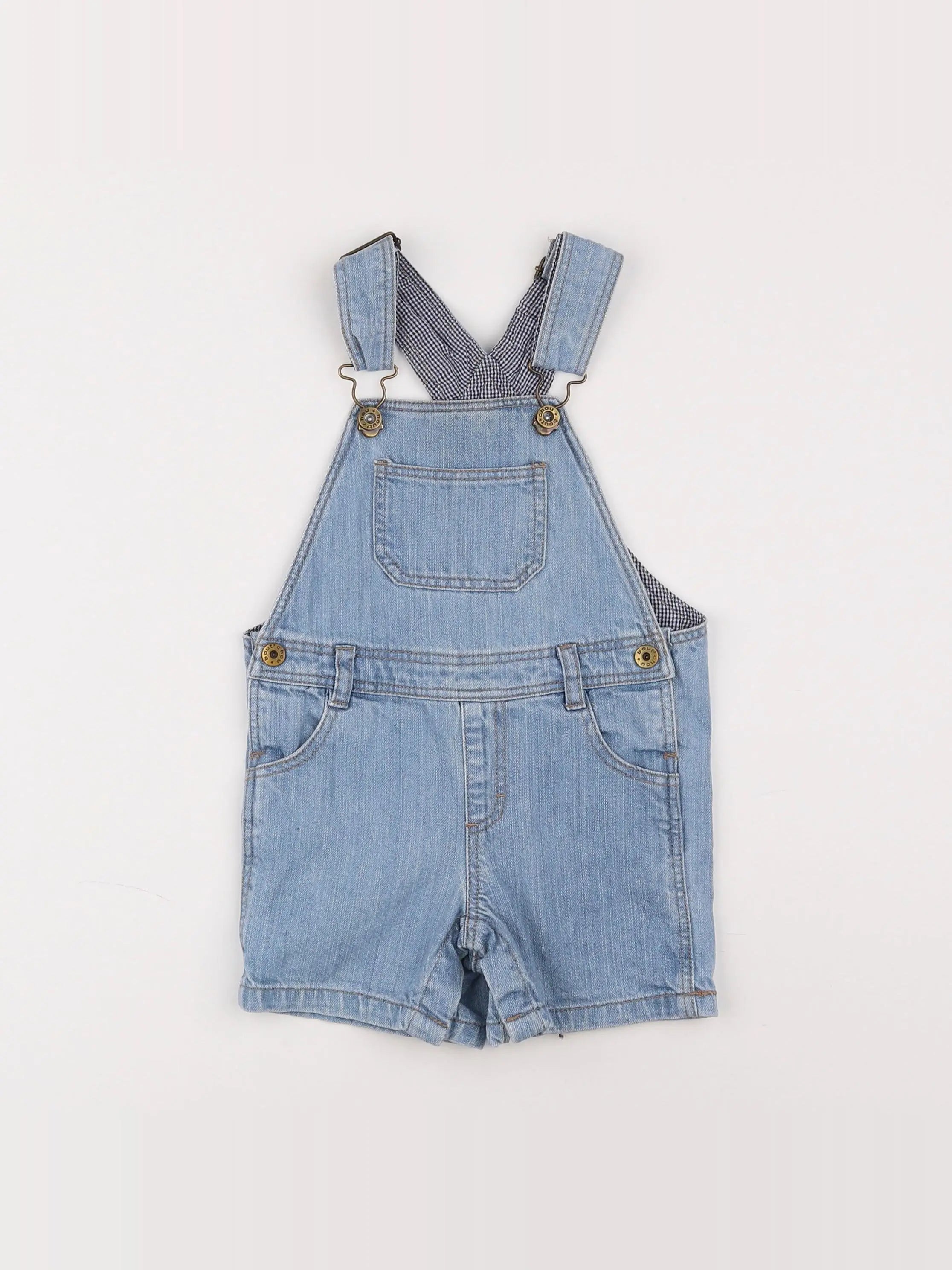 Boutchou - salopette bleu - 12 mois