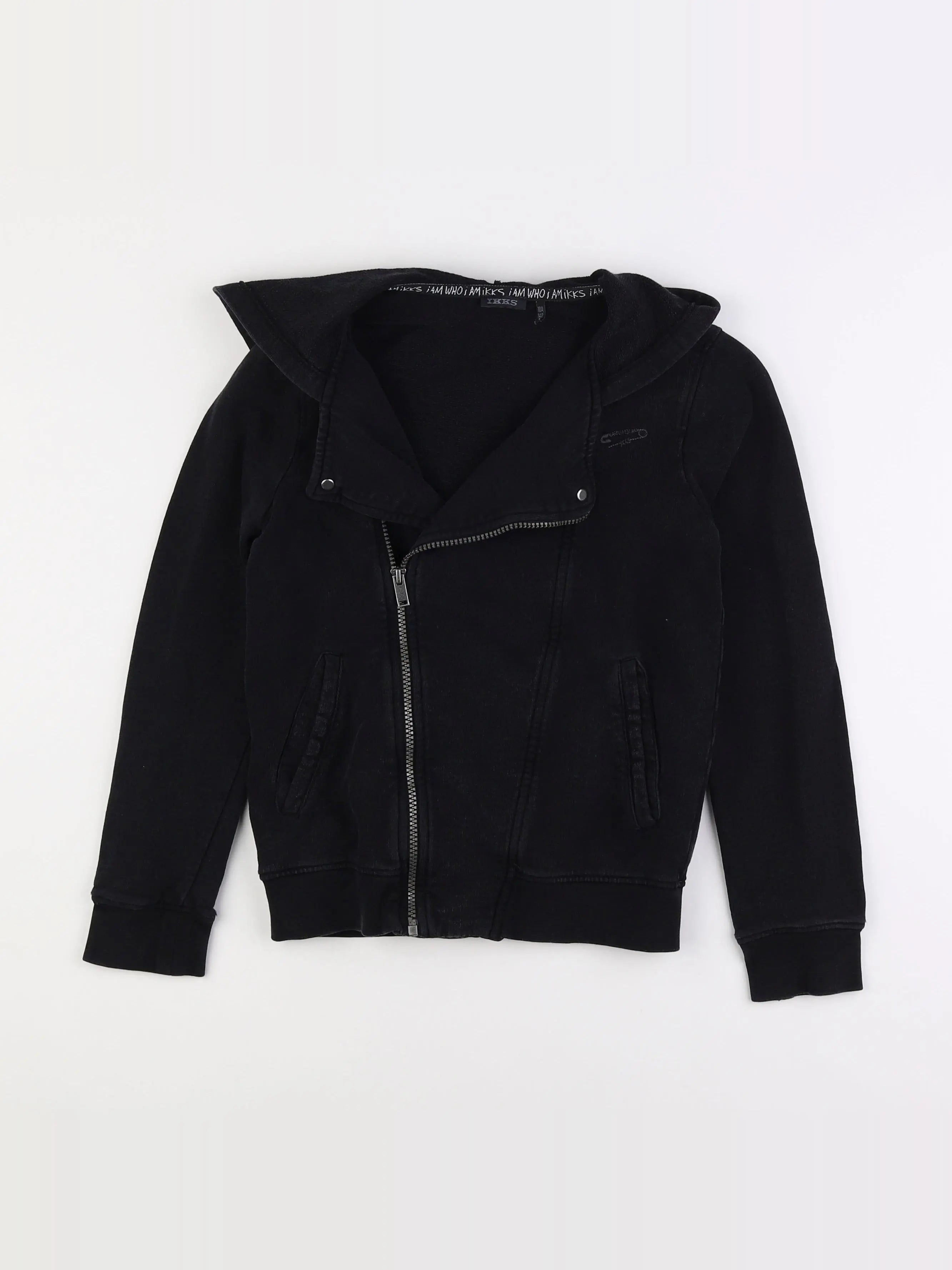 IKKS - veste gris - 10 ans
