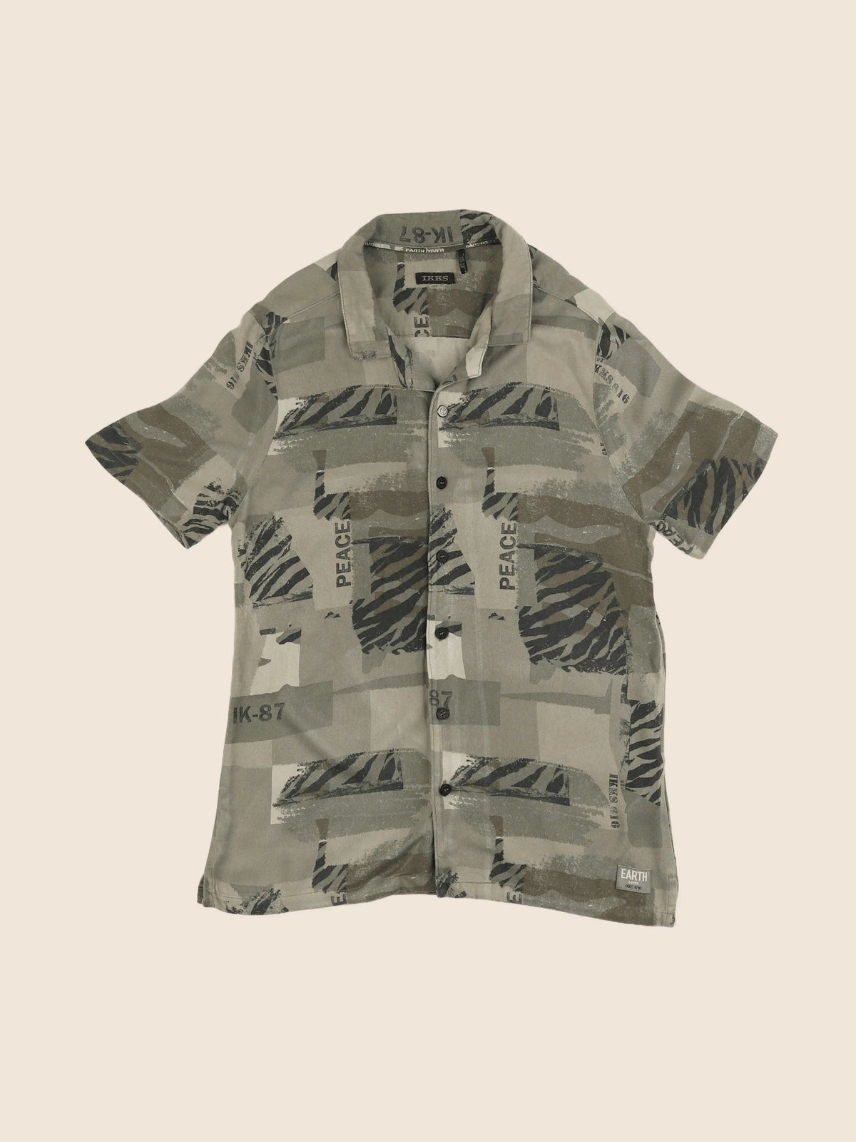IKKS - chemise vert - 10 ans