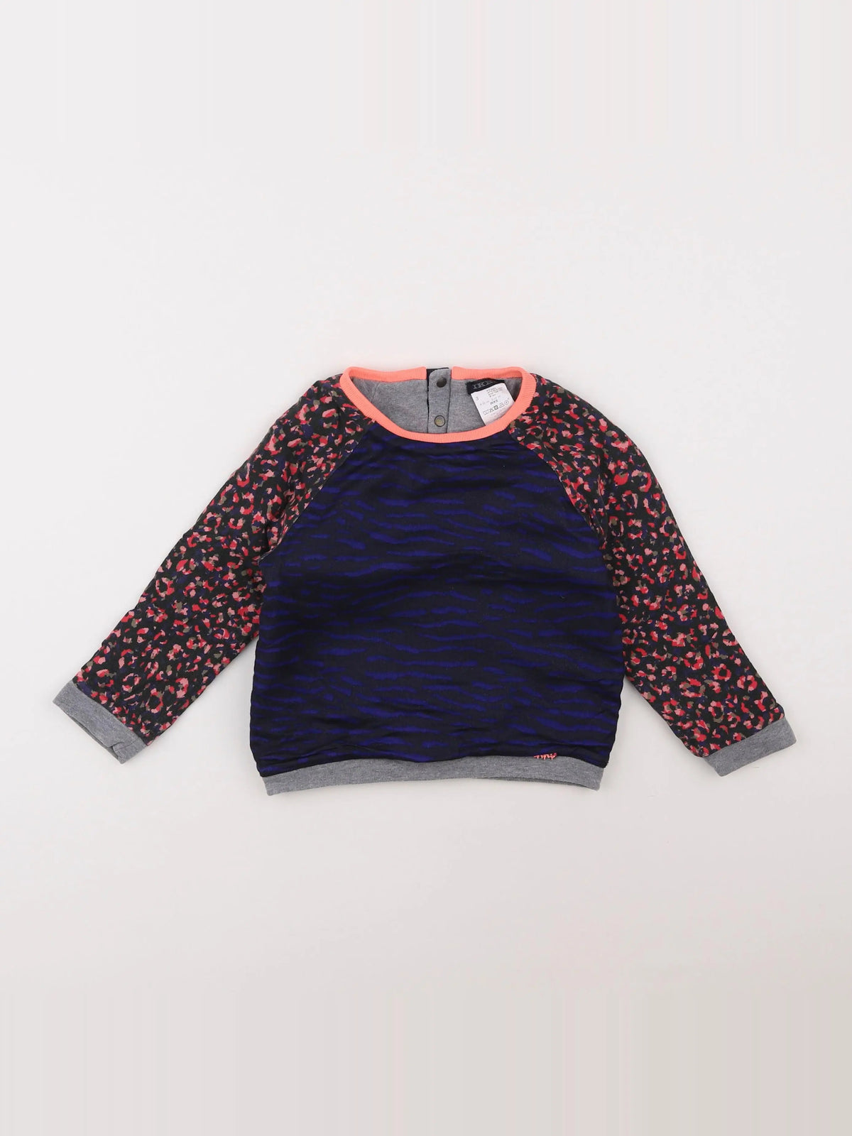 IKKS - sweat violet - 3 mois