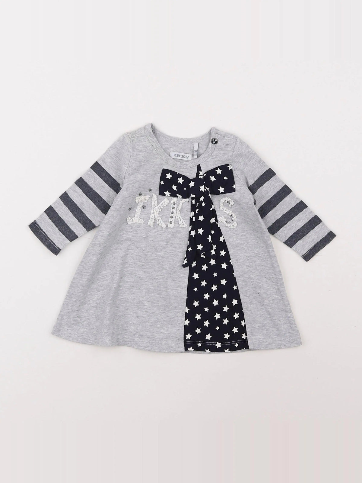 IKKS - robe gris - 3 mois