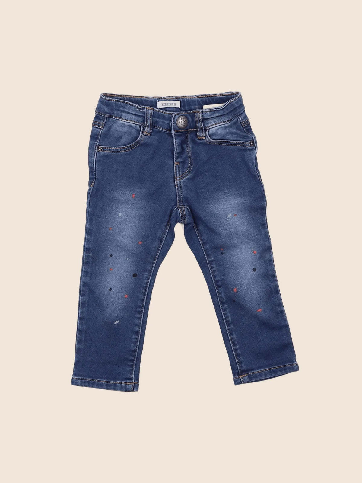 IKKS - jean bleu - 12 mois
