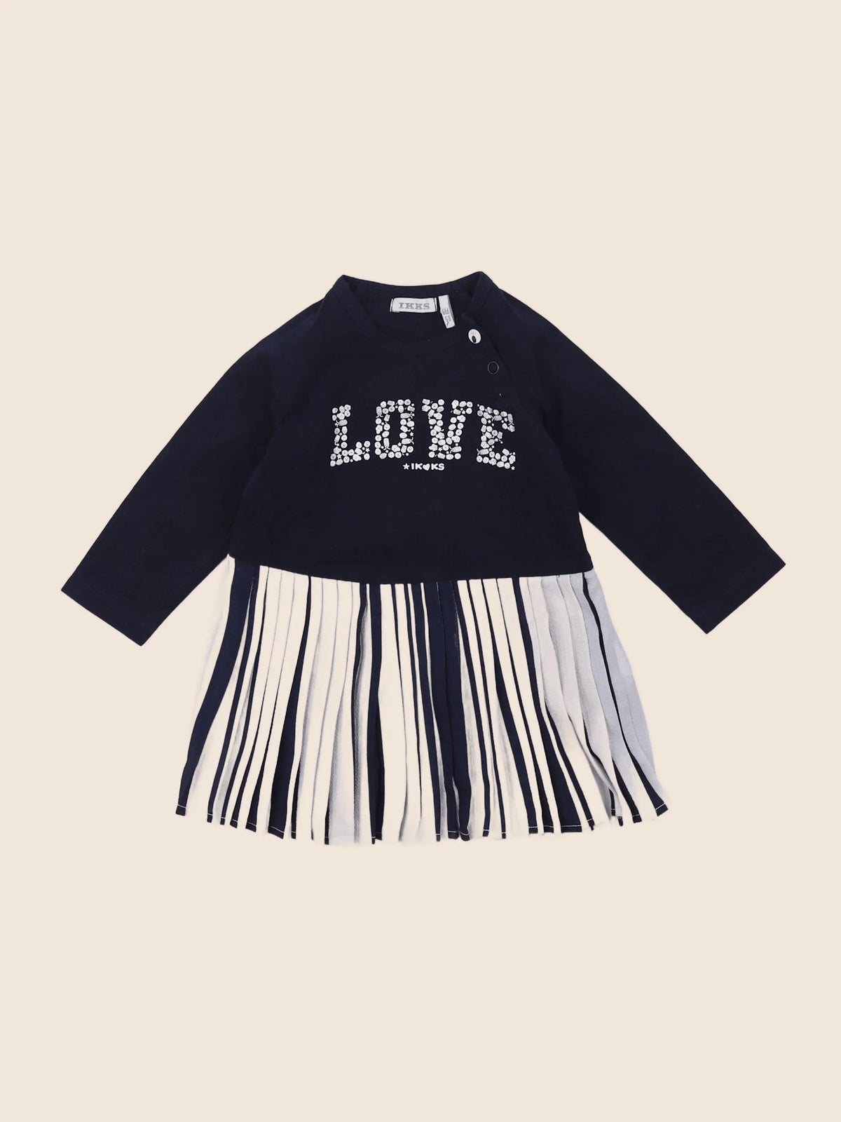 IKKS - robe bleu - 6 mois