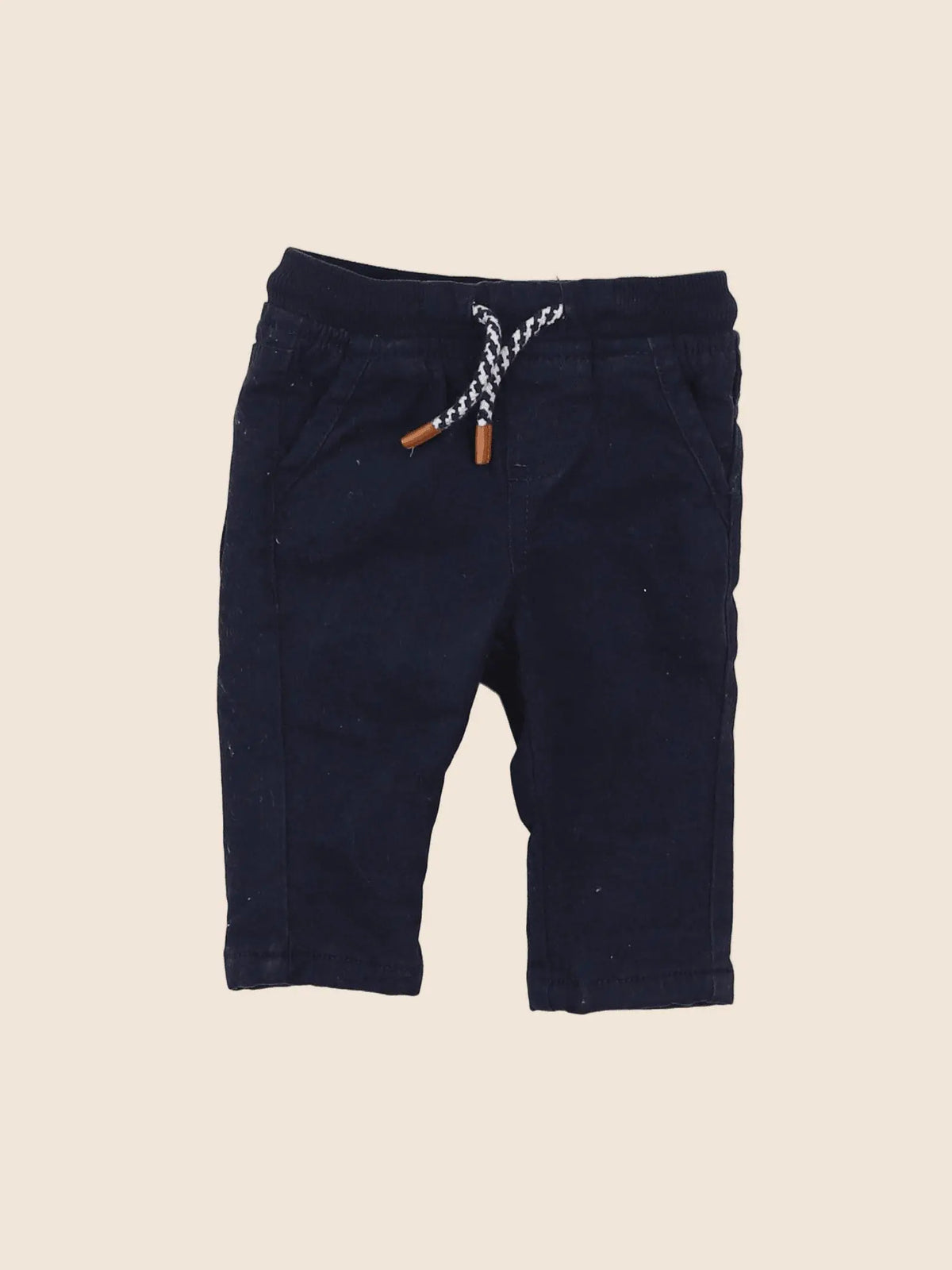 Vertbaudet - pantalon bleu - 3 mois