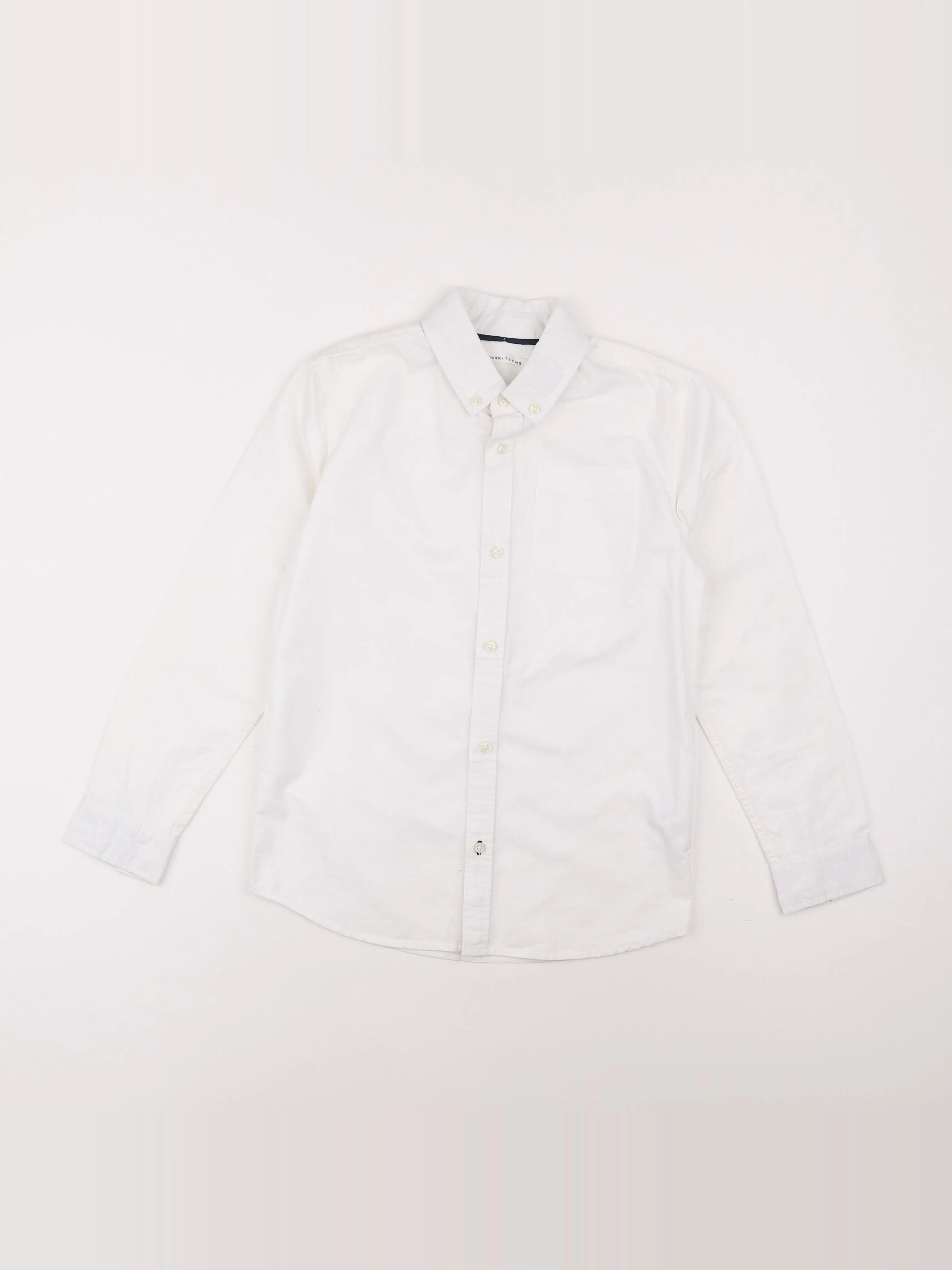 Monoprix - chemise blanc - 10 ans