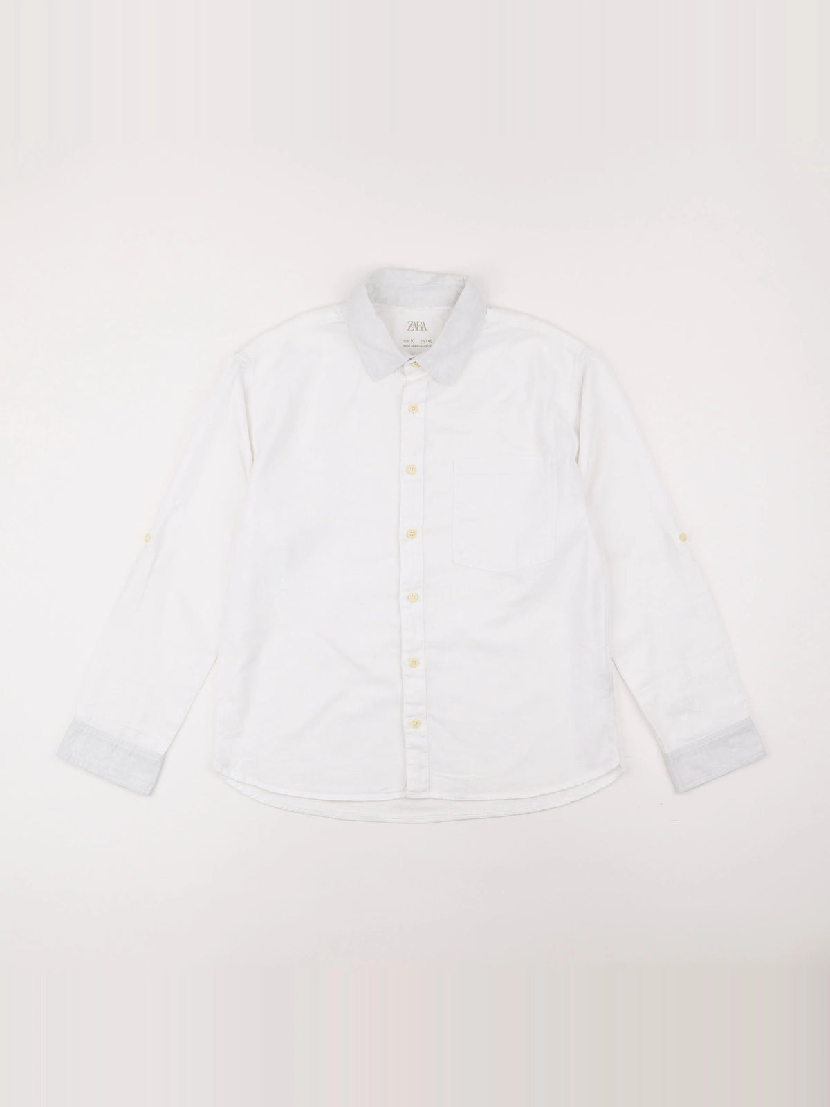 Zara - chemise blanc - 10 ans