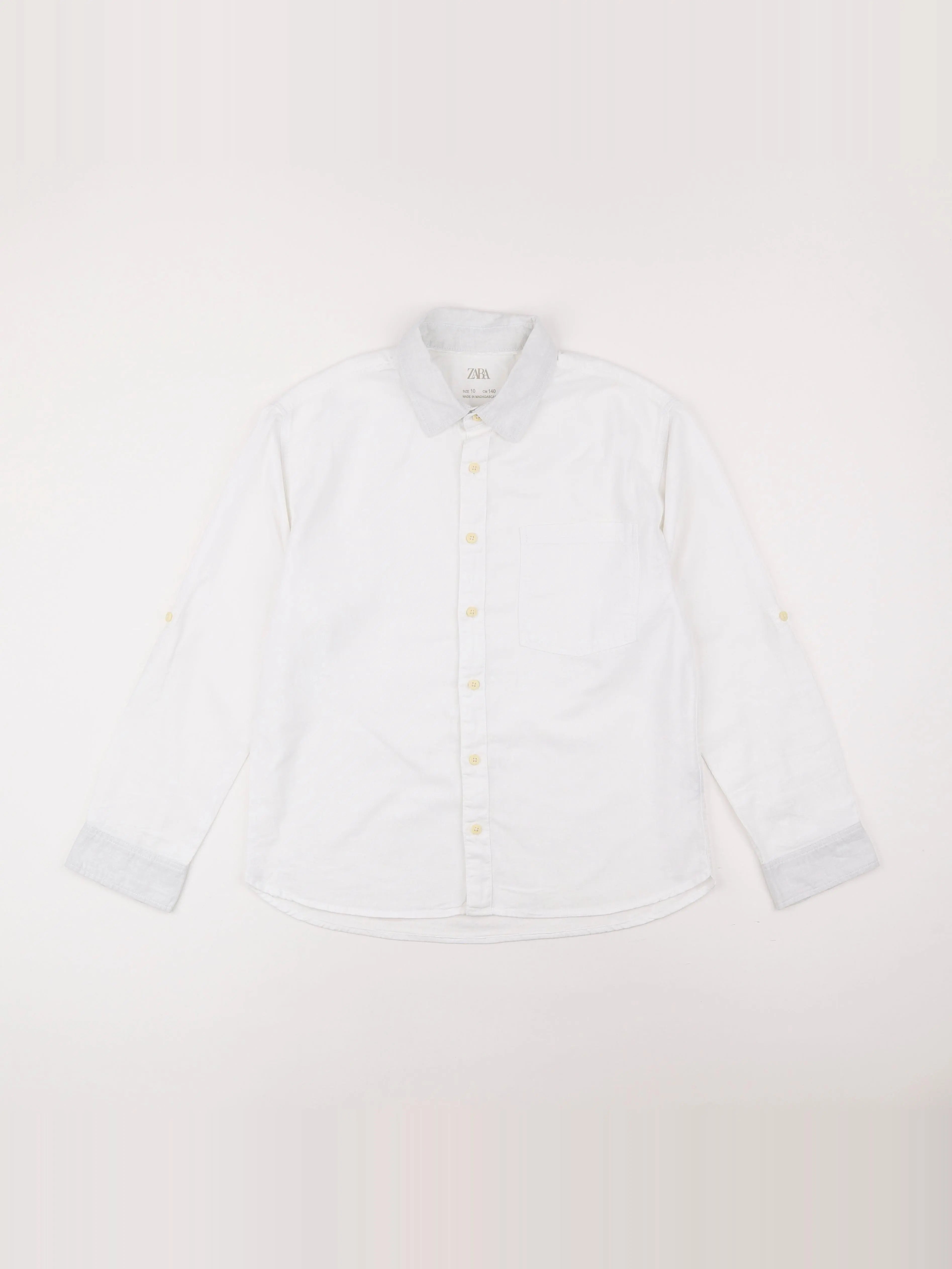 Zara - chemise blanc - 10 ans