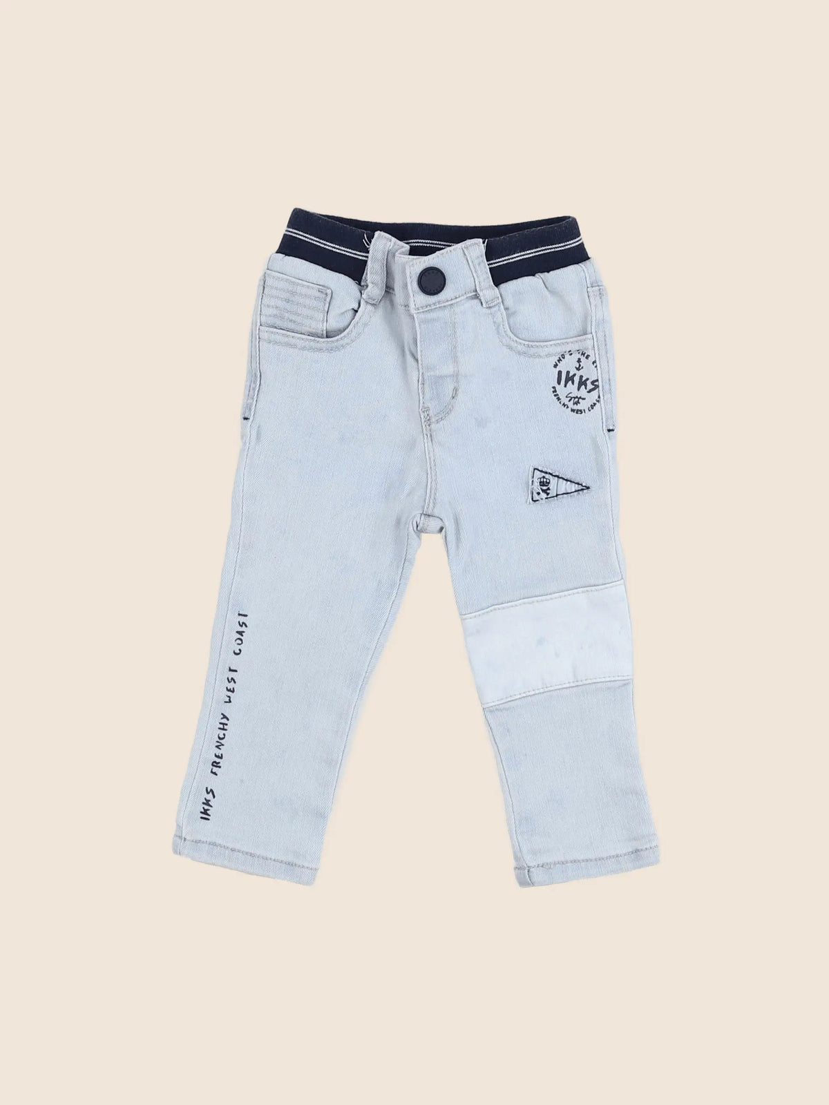 IKKS - jean bleu - 12 mois