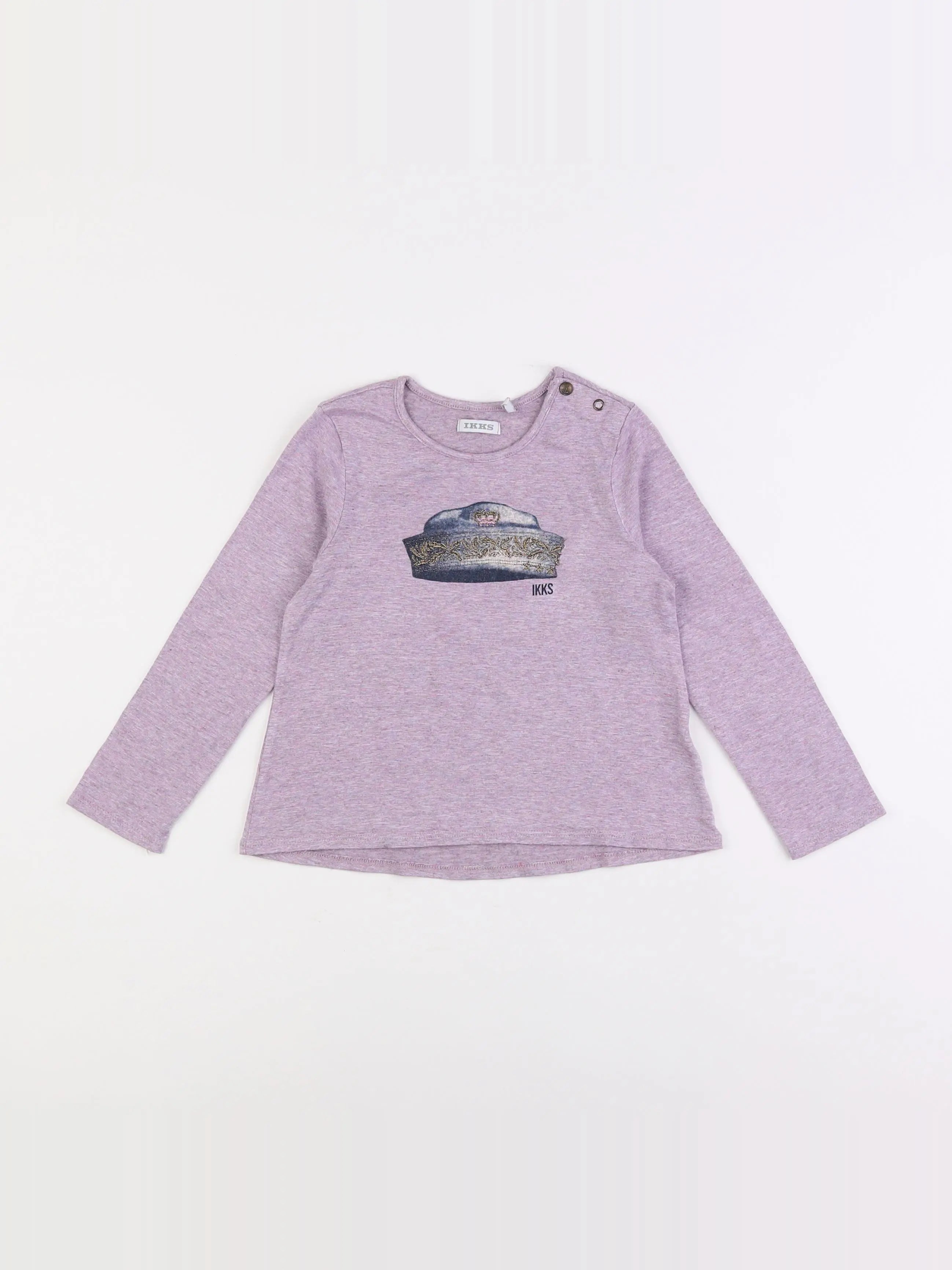 IKKS - tee-shirt violet - 3 ans