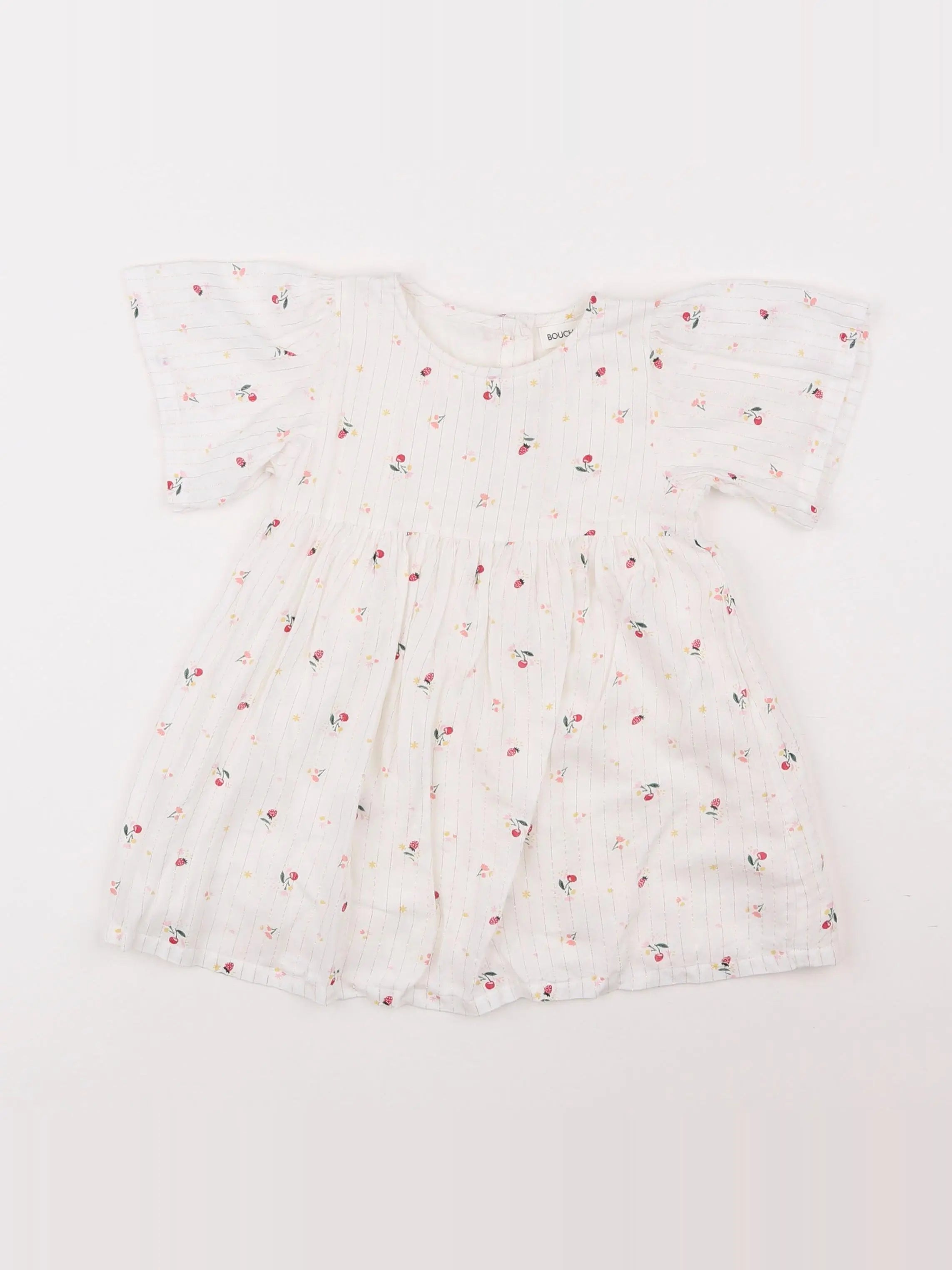 Bouchara - robe blanc - 12 mois