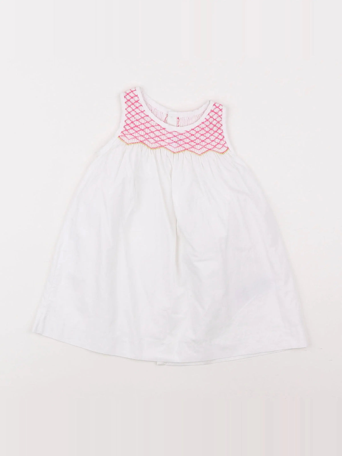 Jacadi - robe blanc - 12 mois