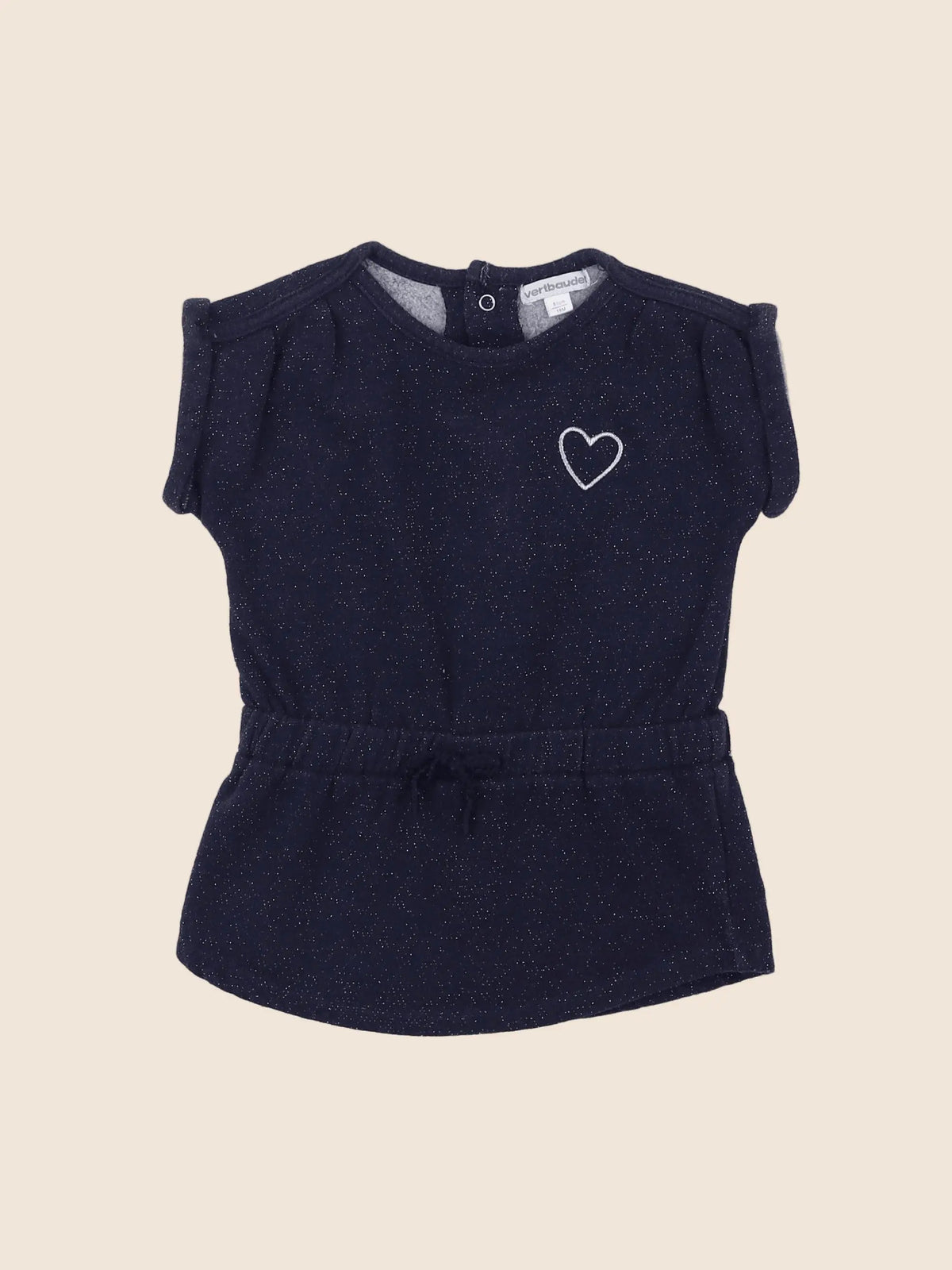 Vertbaudet - robe bleu - 18 mois