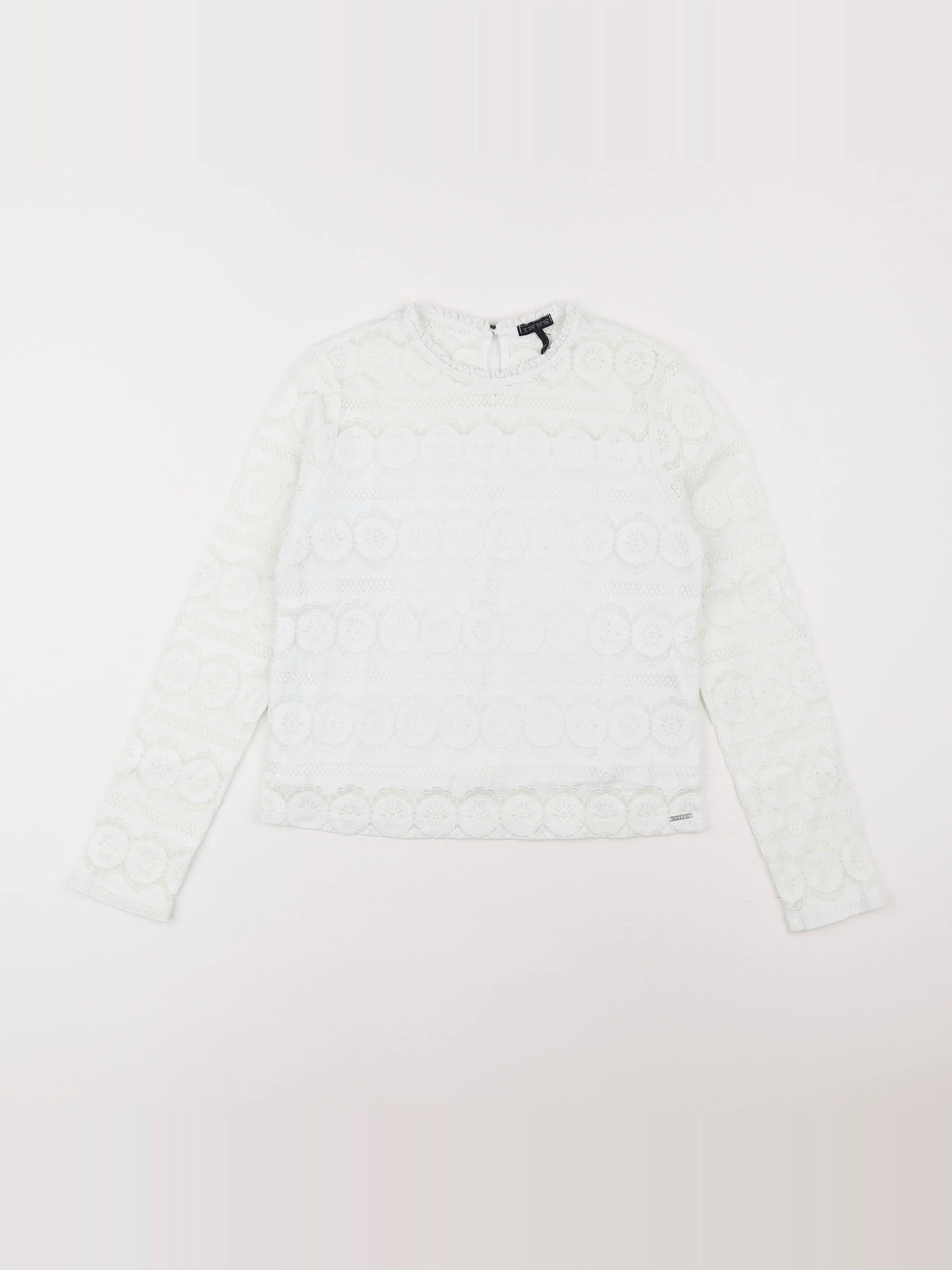 IKKS - tee-shirt blanc - 10 ans