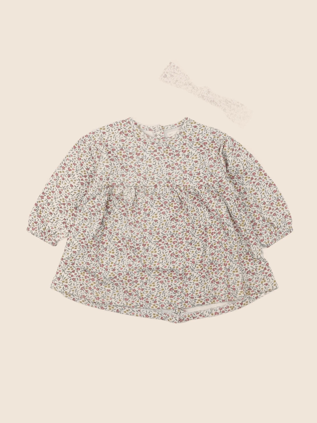 Vertbaudet - robe multicolore - 18 mois