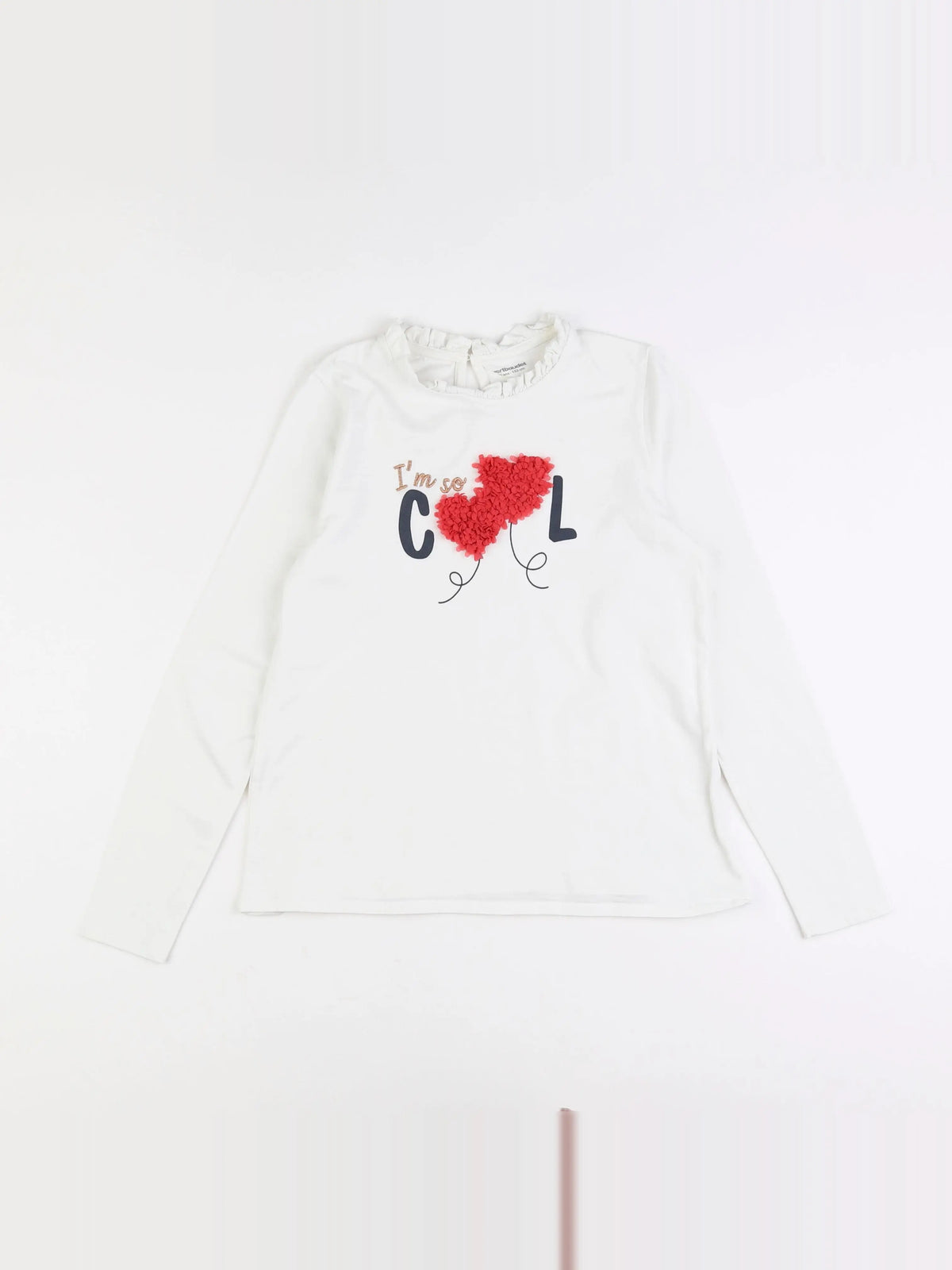 Vertbaudet - tee-shirt blanc - 12 ans