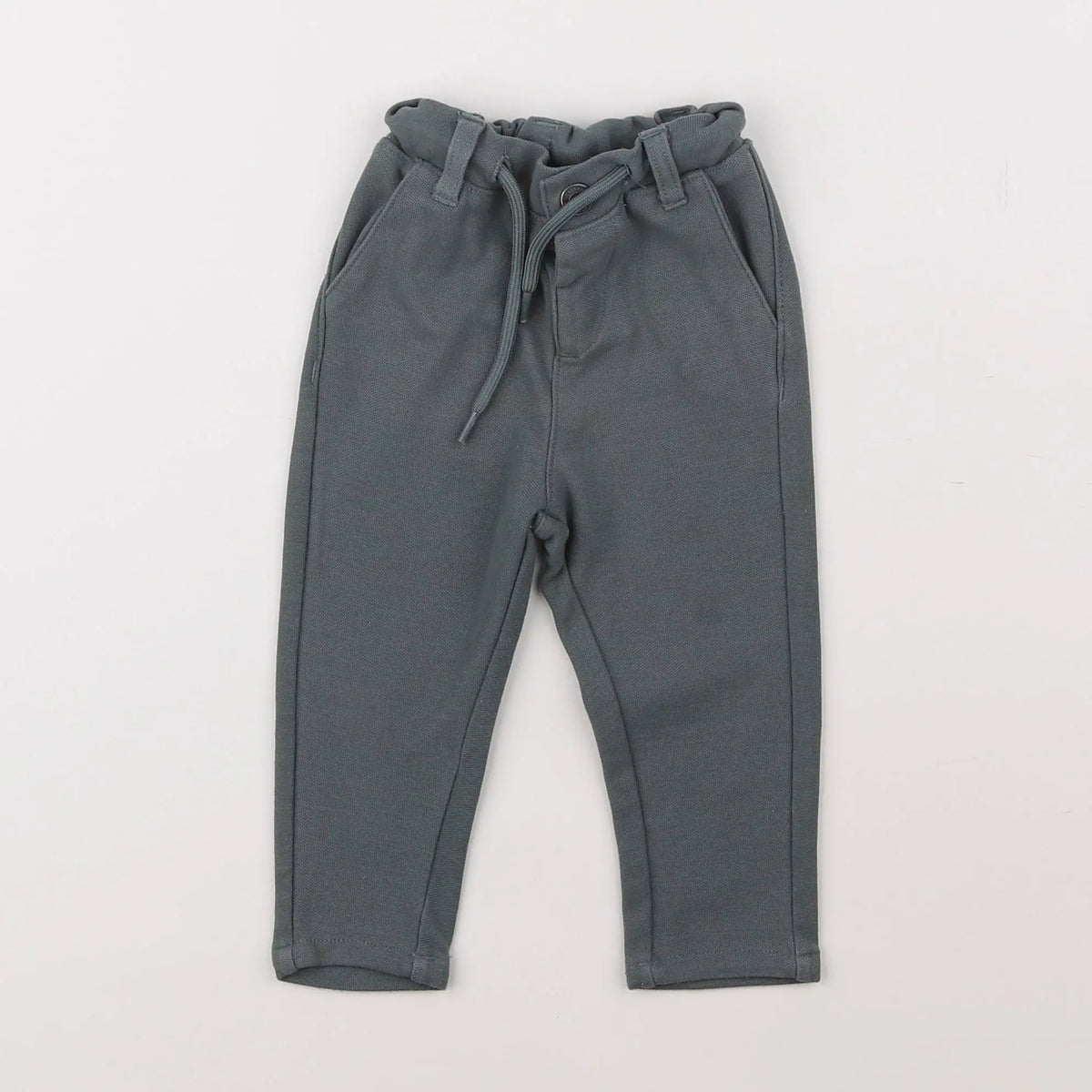 Vertbaudet - pantalon vert - 6 mois