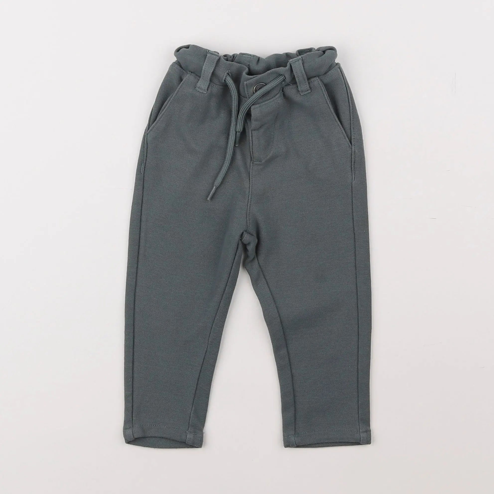 Vertbaudet - pantalon vert - 6 mois
