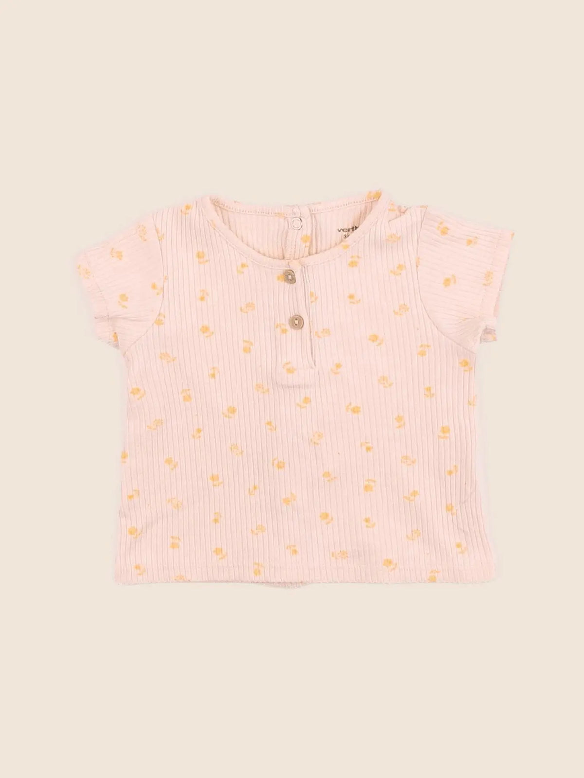 Vertbaudet - tee-shirt rose - 3 mois
