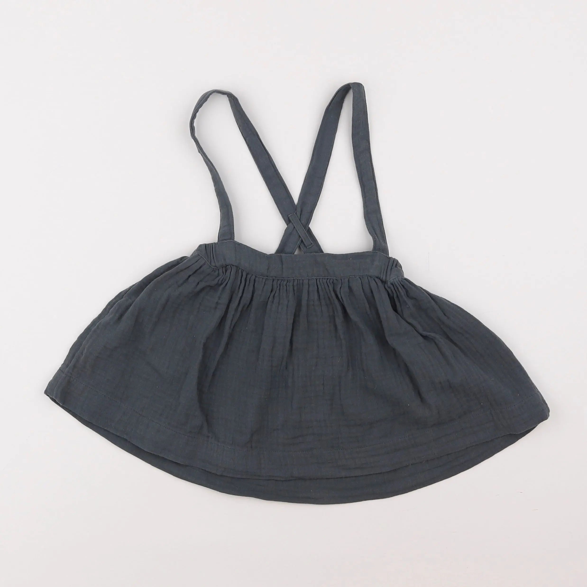Vertbaudet - jupe gris - 2 ans