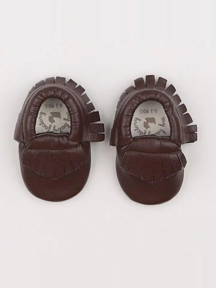 My Baby Factory - chaussons marron - pointure 16